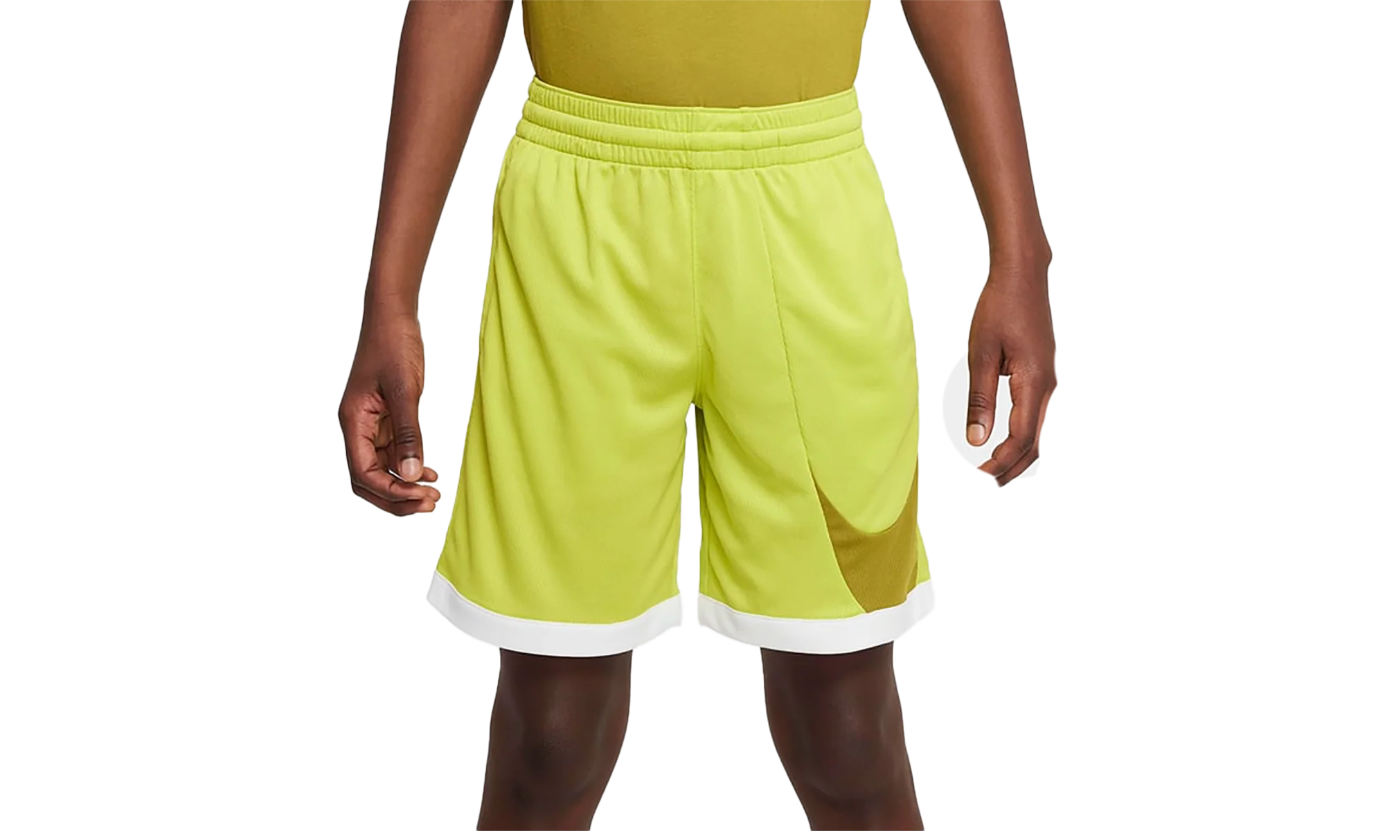 Dri‑Fit Basketball Shorts GS "Bright Cactus White Moss" DM8186 308