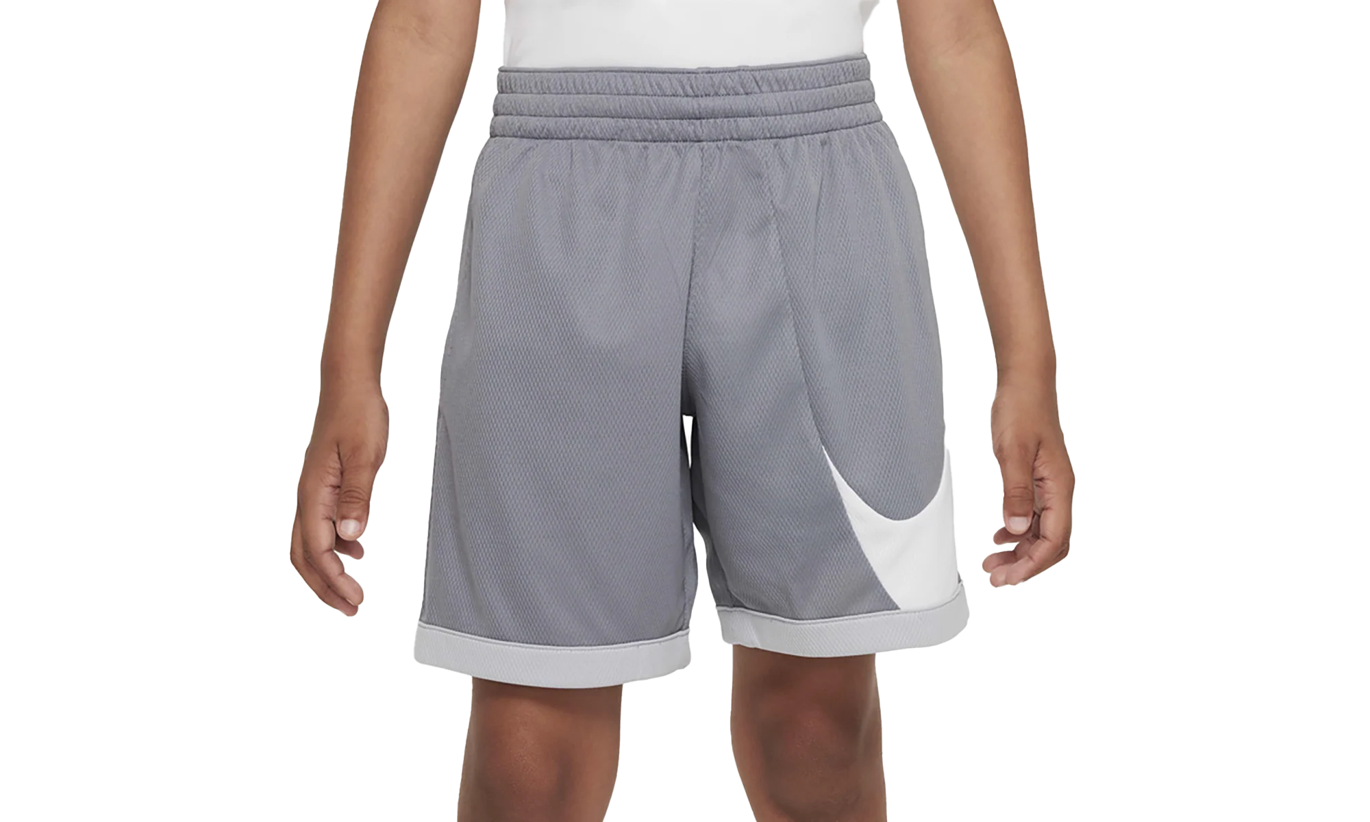 Dri‑Fit Basketball Shorts GS "Smoke /Light Smoke Grey / White" DM8186 084