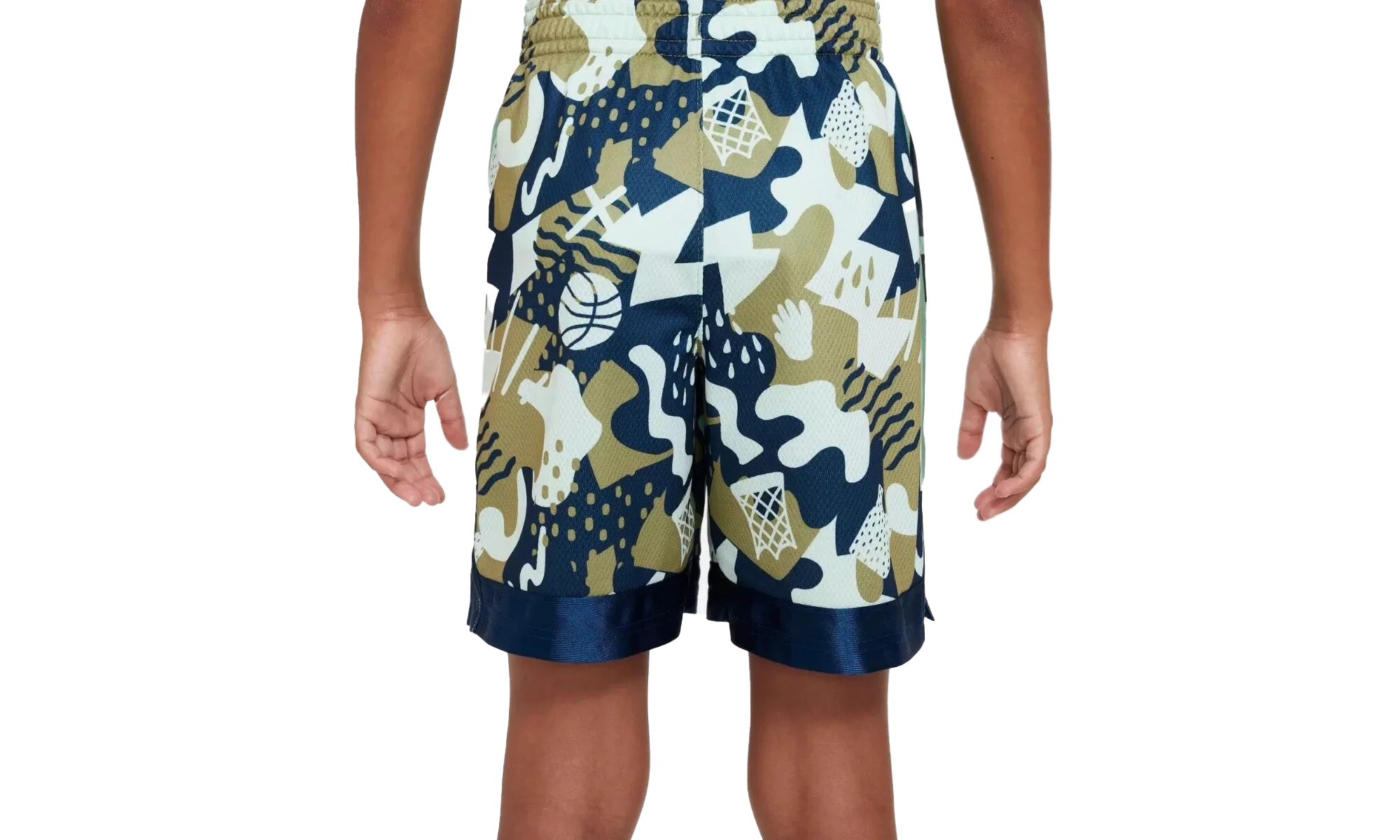 Dri‑Fit Elite Basketball Shorts GS "Urban Camo" DQ8809 334 - Image 2