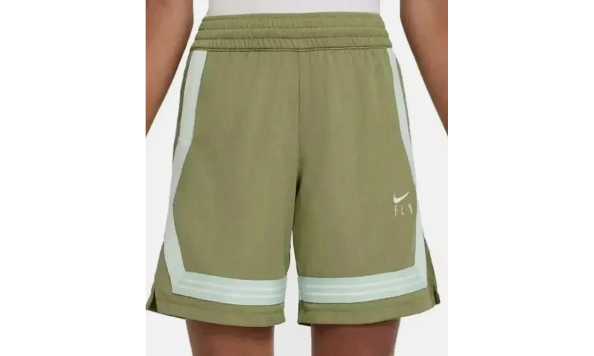 Dri‑Fit Fly Crossover Basketball Shorts GS "Green Orange" DA1086 334