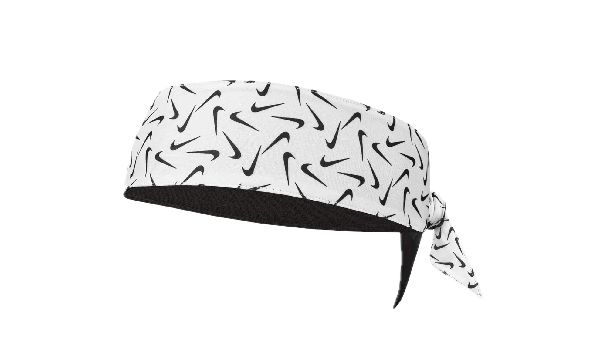 DRI-FIT PRINTED HEAD TIE 2.0 REVERSIBLE "White / Black / White" N.000.0245.176 - Image 2