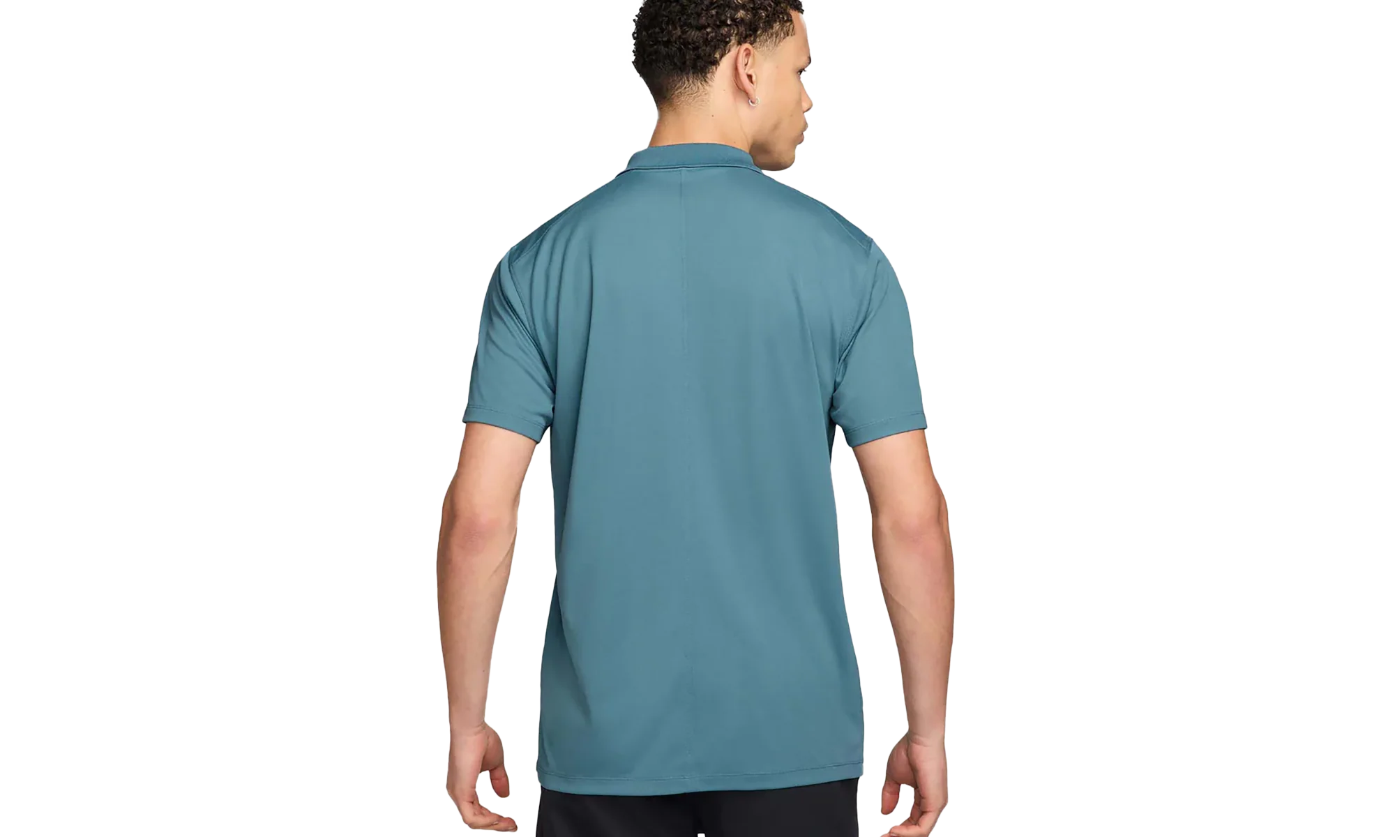 Dri-FIT Victory Solid Polo "White / Black" DH0822 006 - Image 2