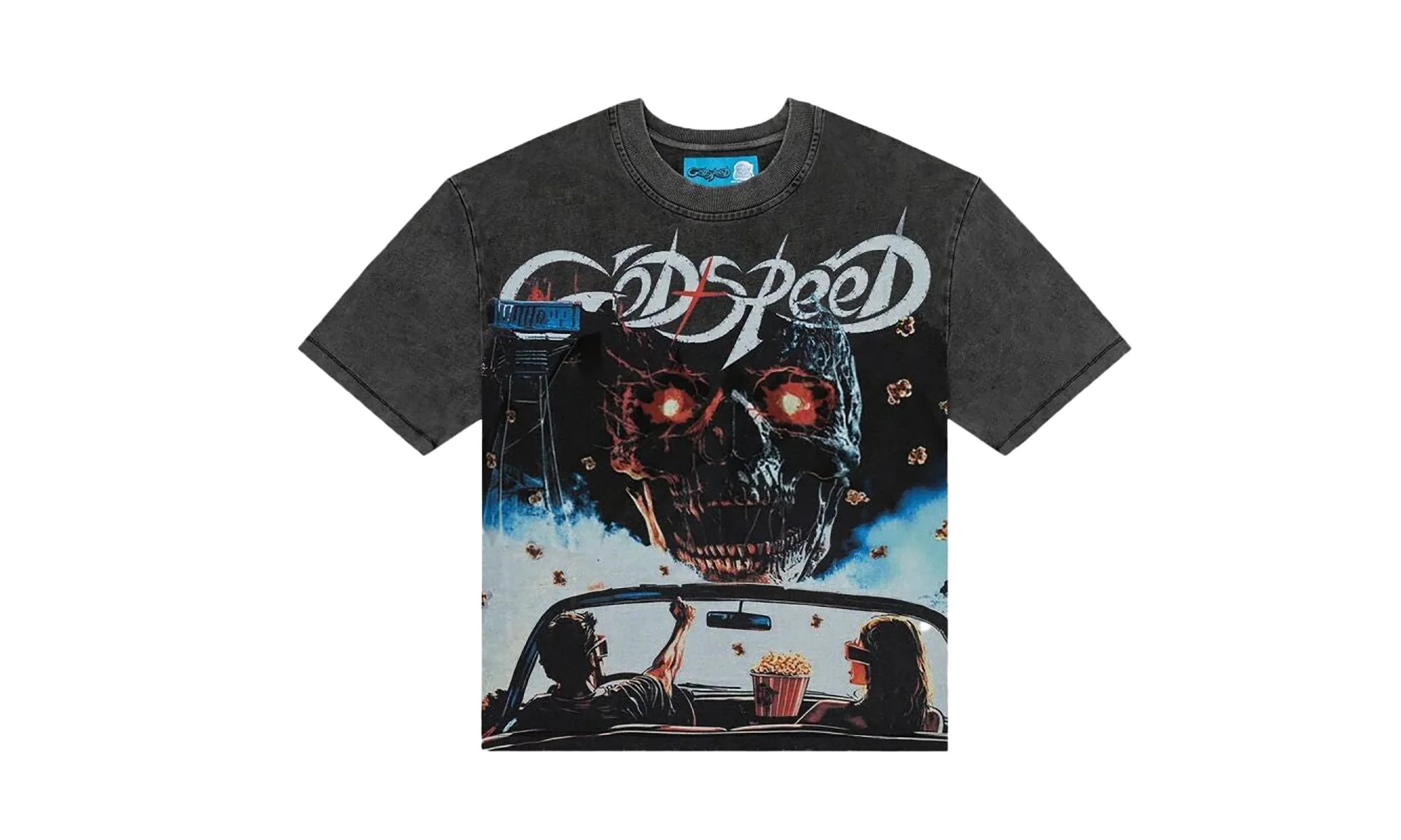 Drive In T-Shirt "Black Wash" GDSPD12 BW