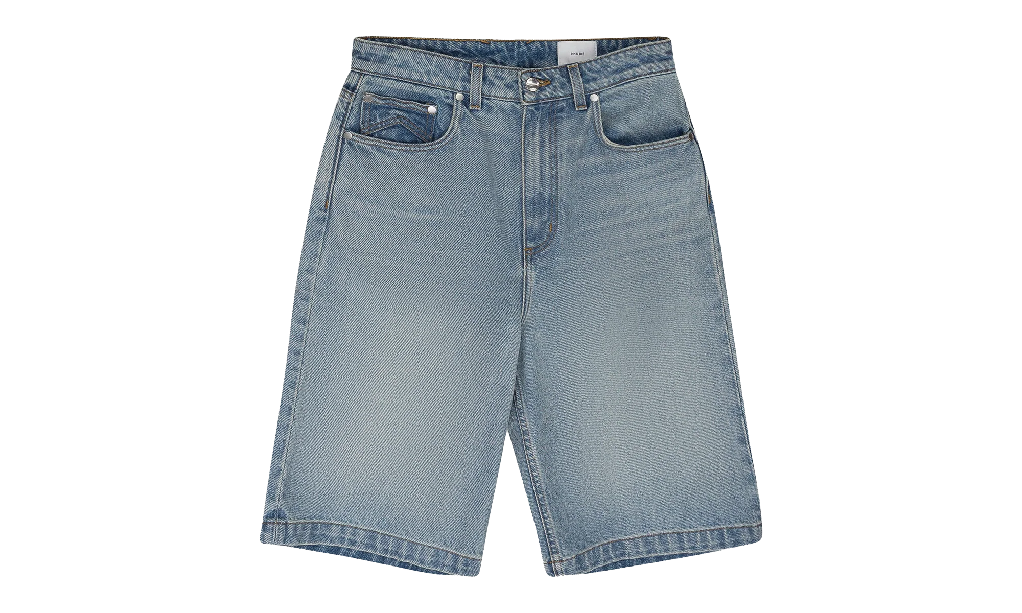 Drop Crotch Denim Shorts "Indigo" RHSS24SH20012305 LIG