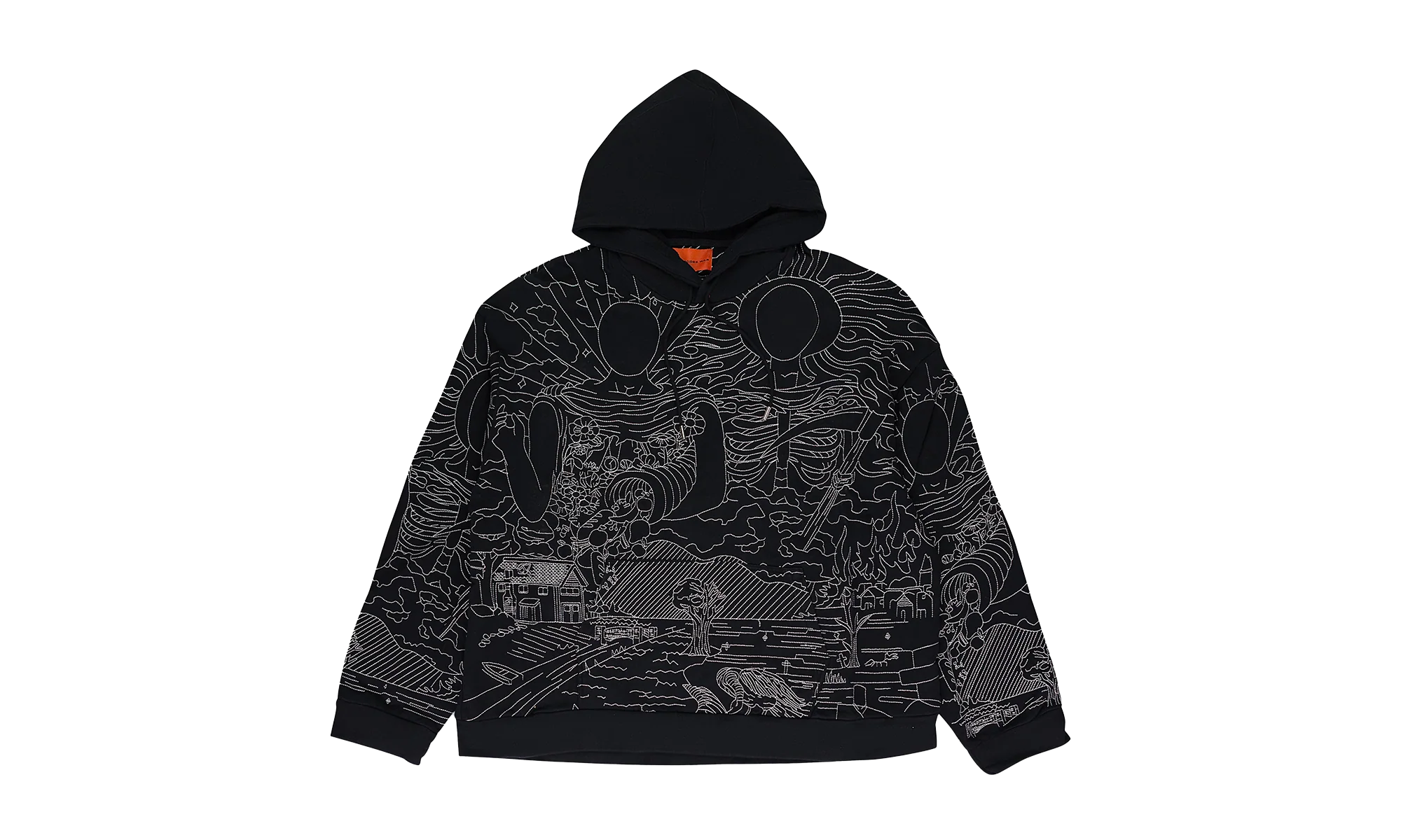 Duality Hooded Hoodie "Black" DUALTY HOOD PLLOVR COAL