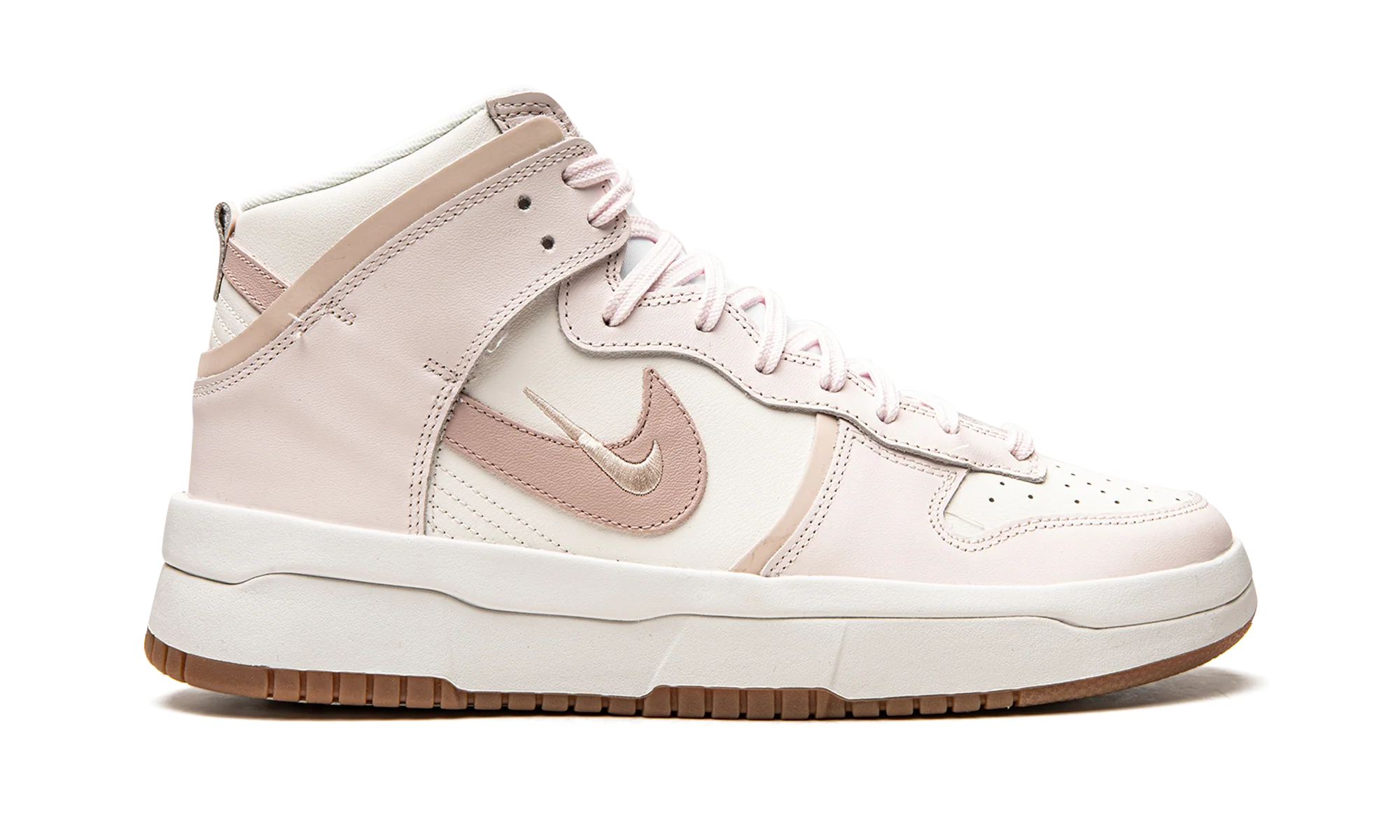 DUNK HIGH UP MNS WMNS "Pink Oxford" DH3718 102 - Image 6