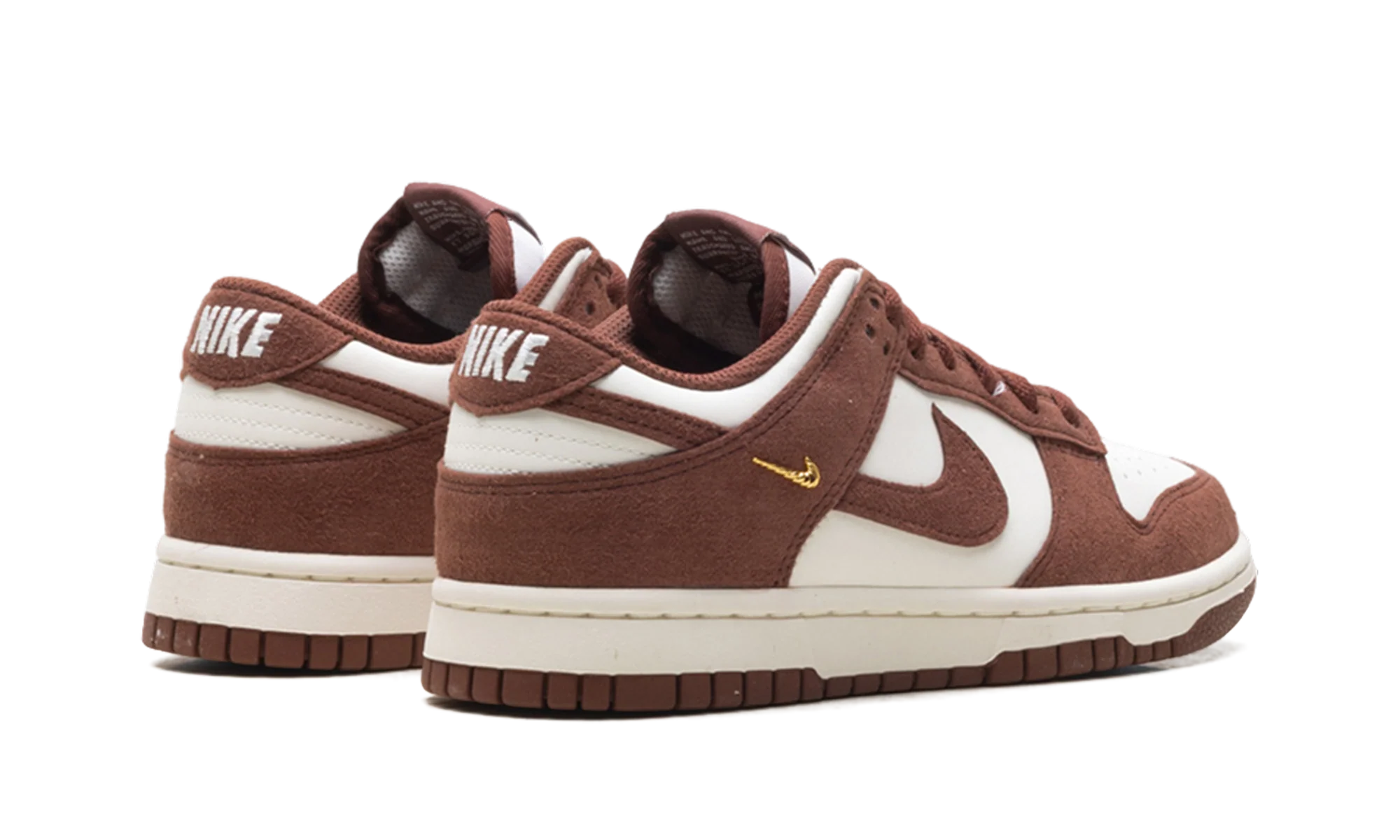 Dunk Low WMNS "Red Sepia Gold Mini Swoosh" IB4417 104 - Image 3