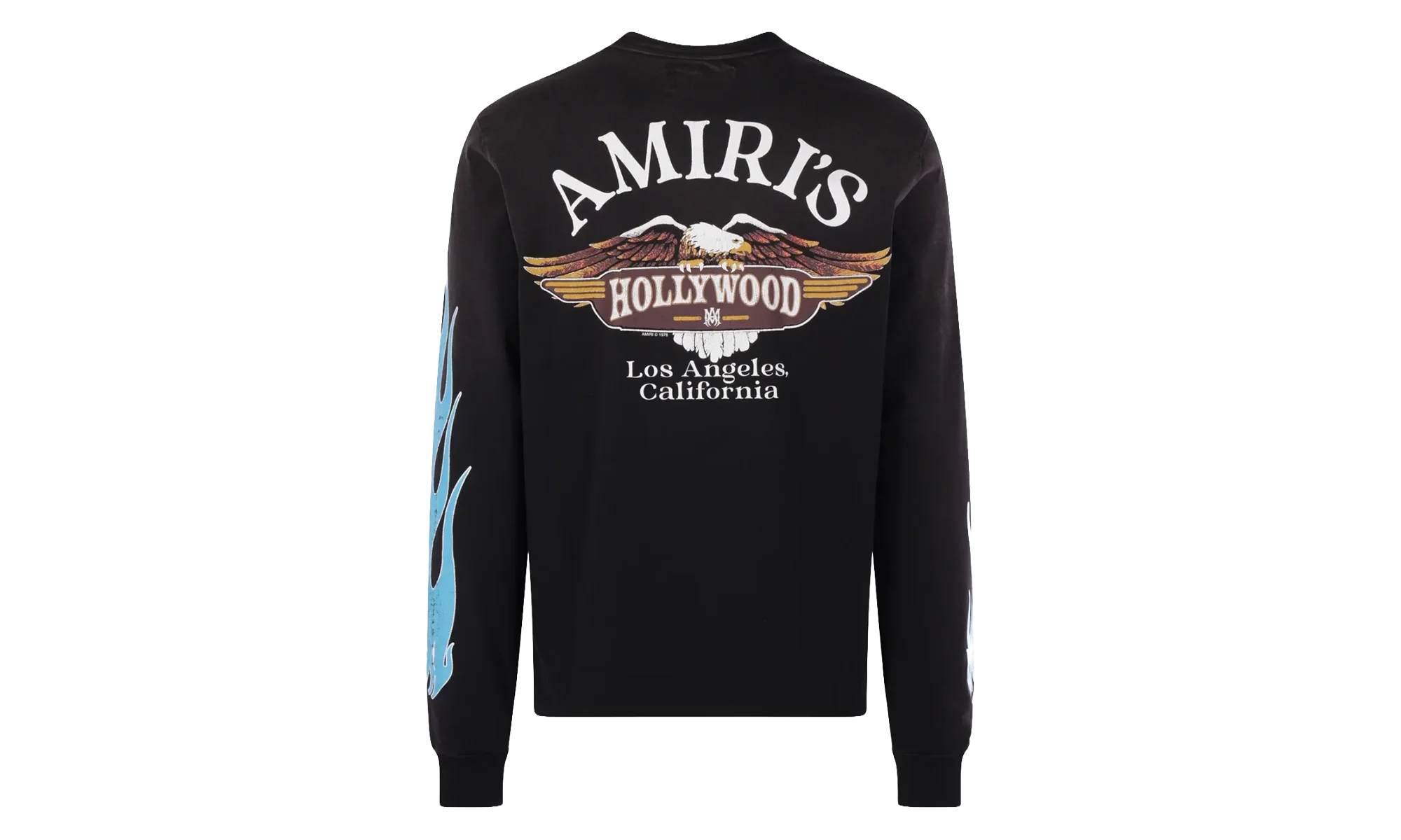 Eagle Flames Long-Sleeve Tee "Black" AMTOJR1038 001 - Image 2
