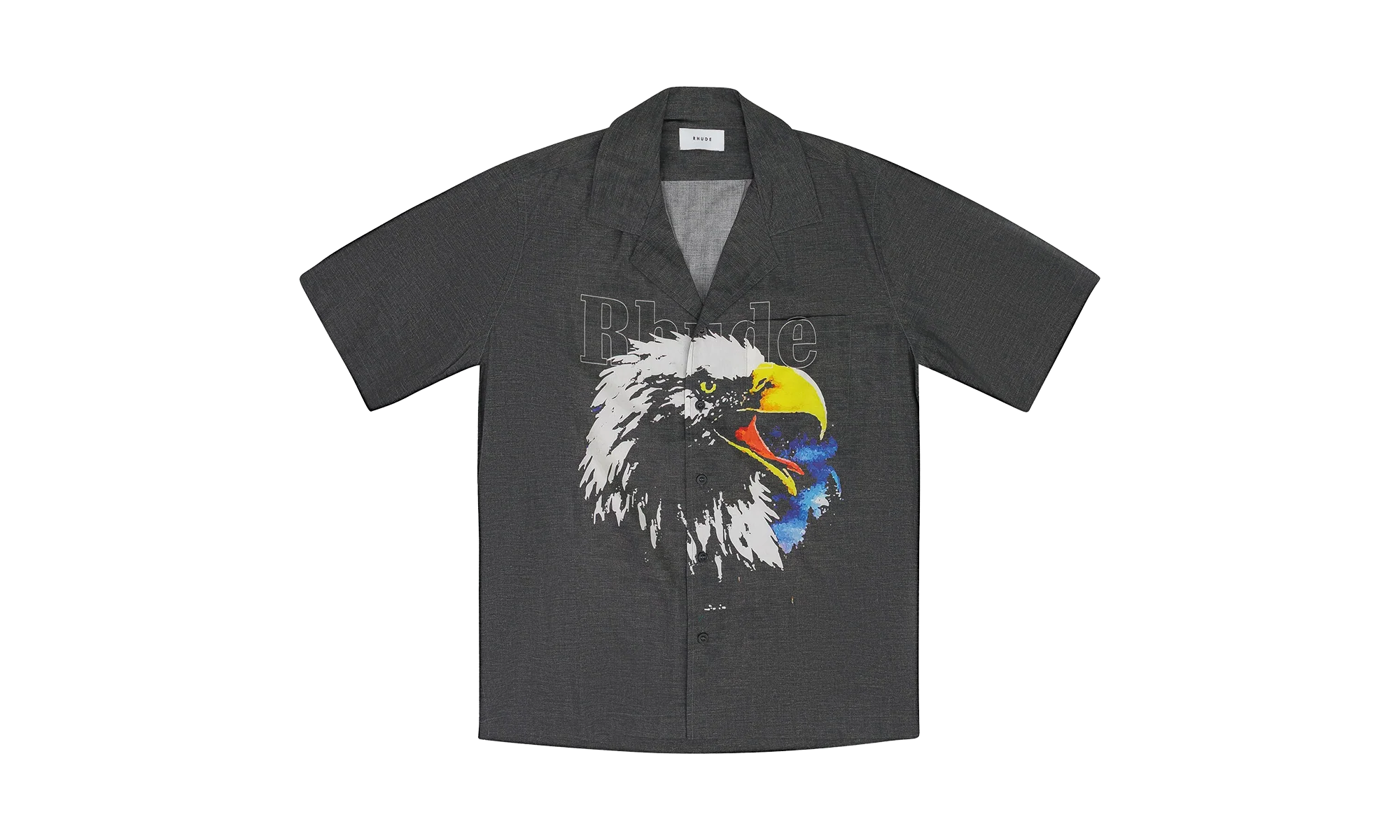 EAGLE SAVAGE BUTTON-DOWN SHIRT "GRAY" RHU06PS20029 GRY