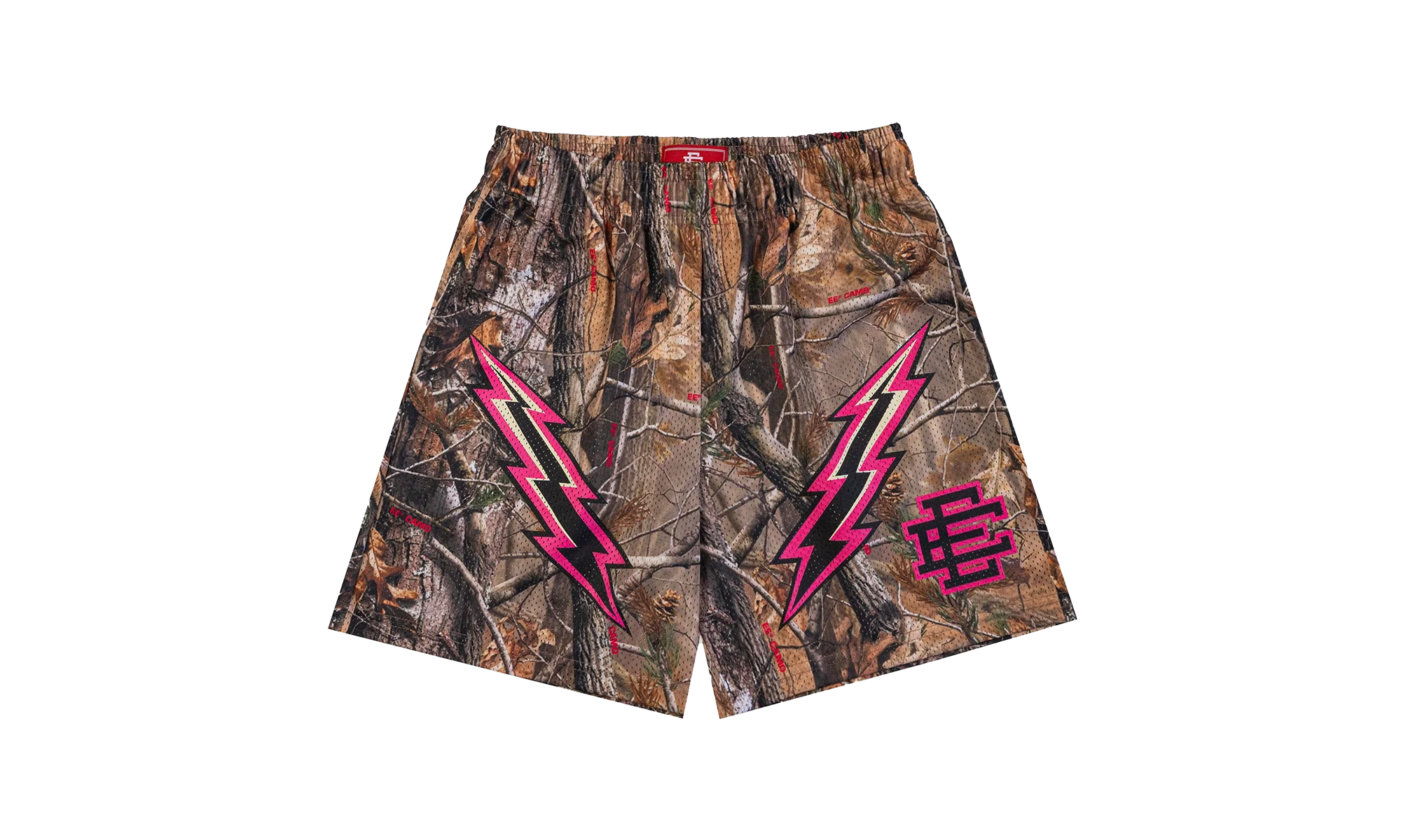 EE Basic Short "Tree Camo Pink Bolt" EE104