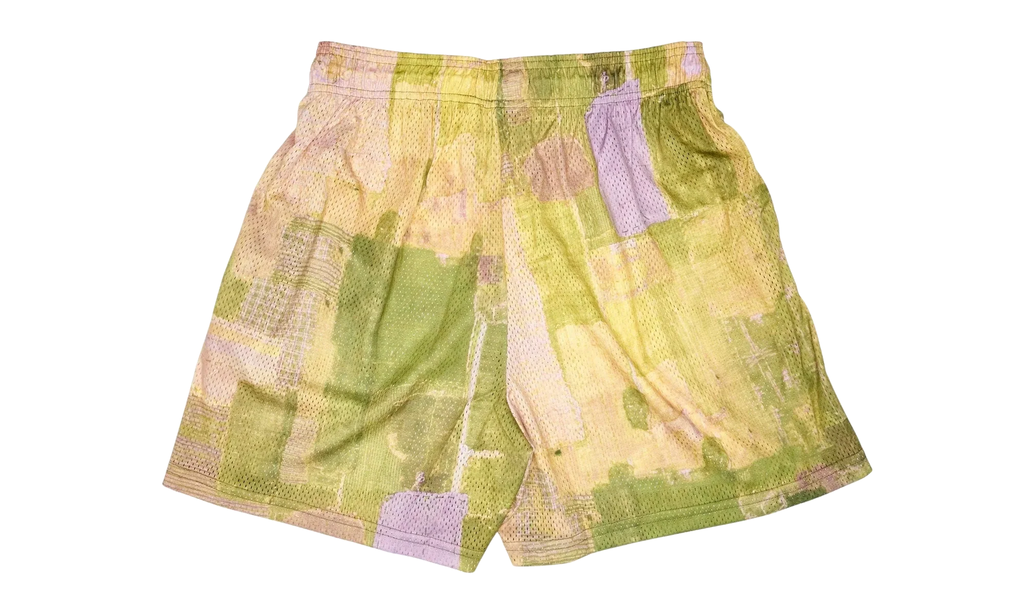 EE Basic Shorts "Yellow Boro Patchwork" EE146 - Image 2