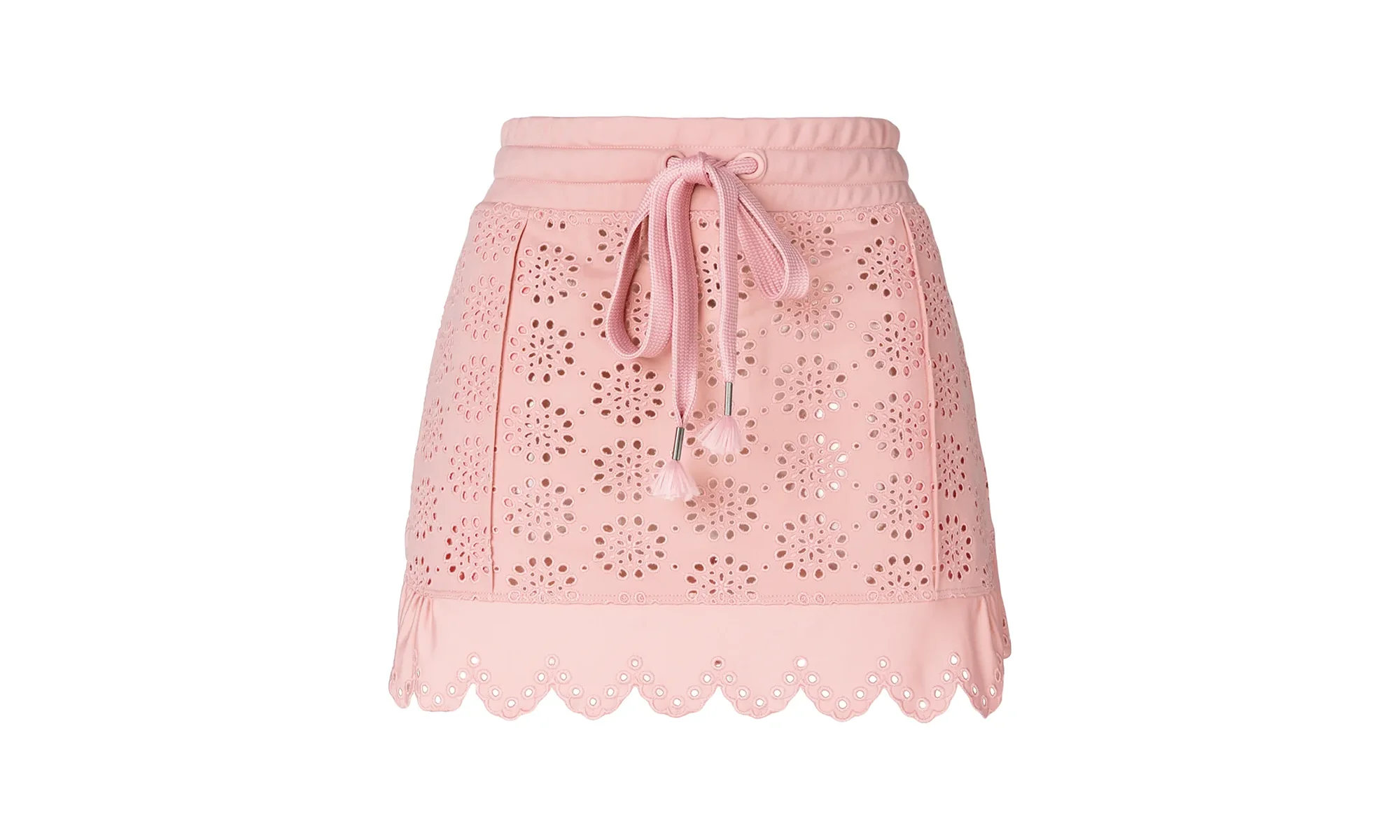 EMB Edge Mini Skirt WMNS "Fenty by Rihanna - Bridal Rose" 574263 02