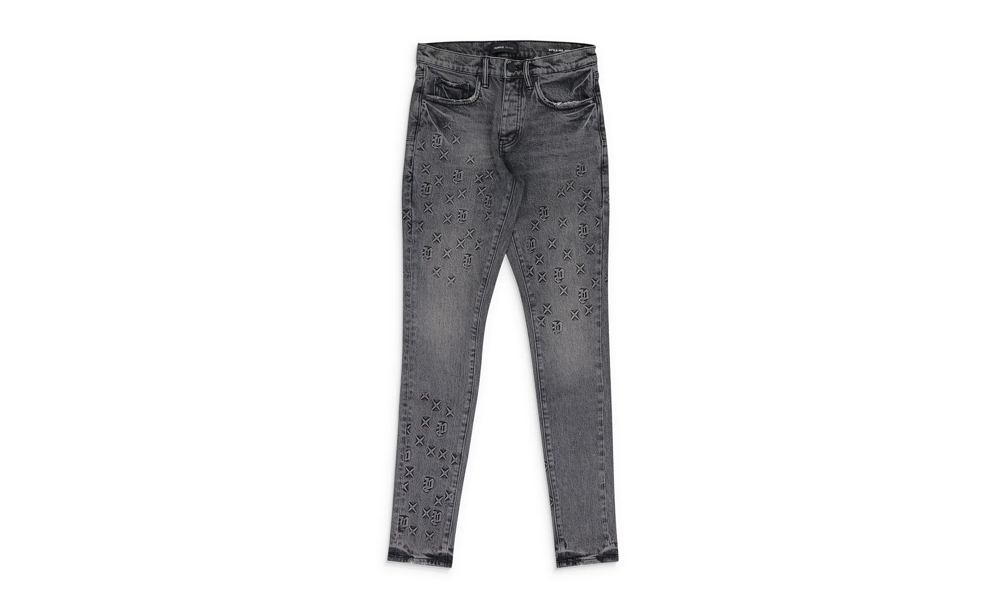 Embossed P001 Denim "Grey" PRPMJNS 0017