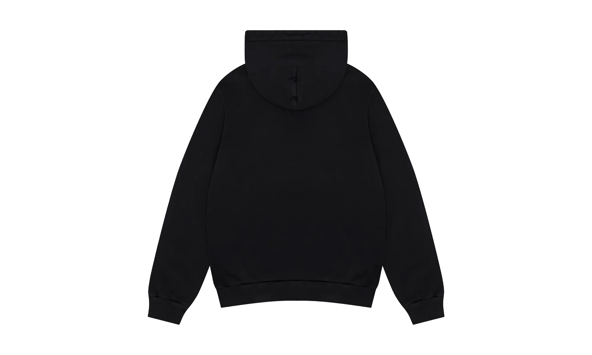 Embroidered Floral Logo Hoodie "Black" DT263 - Image 2