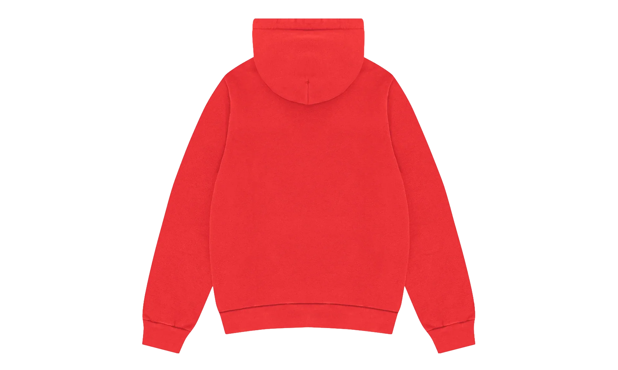 Embroidered Floral Logo Hoodie "Red" DT315 - Image 2