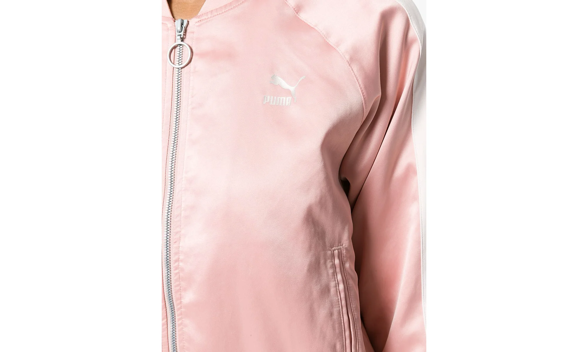 En Pointe Satin T7 Jacket WMNS "Peach Beige" 575493 31 - Image 2