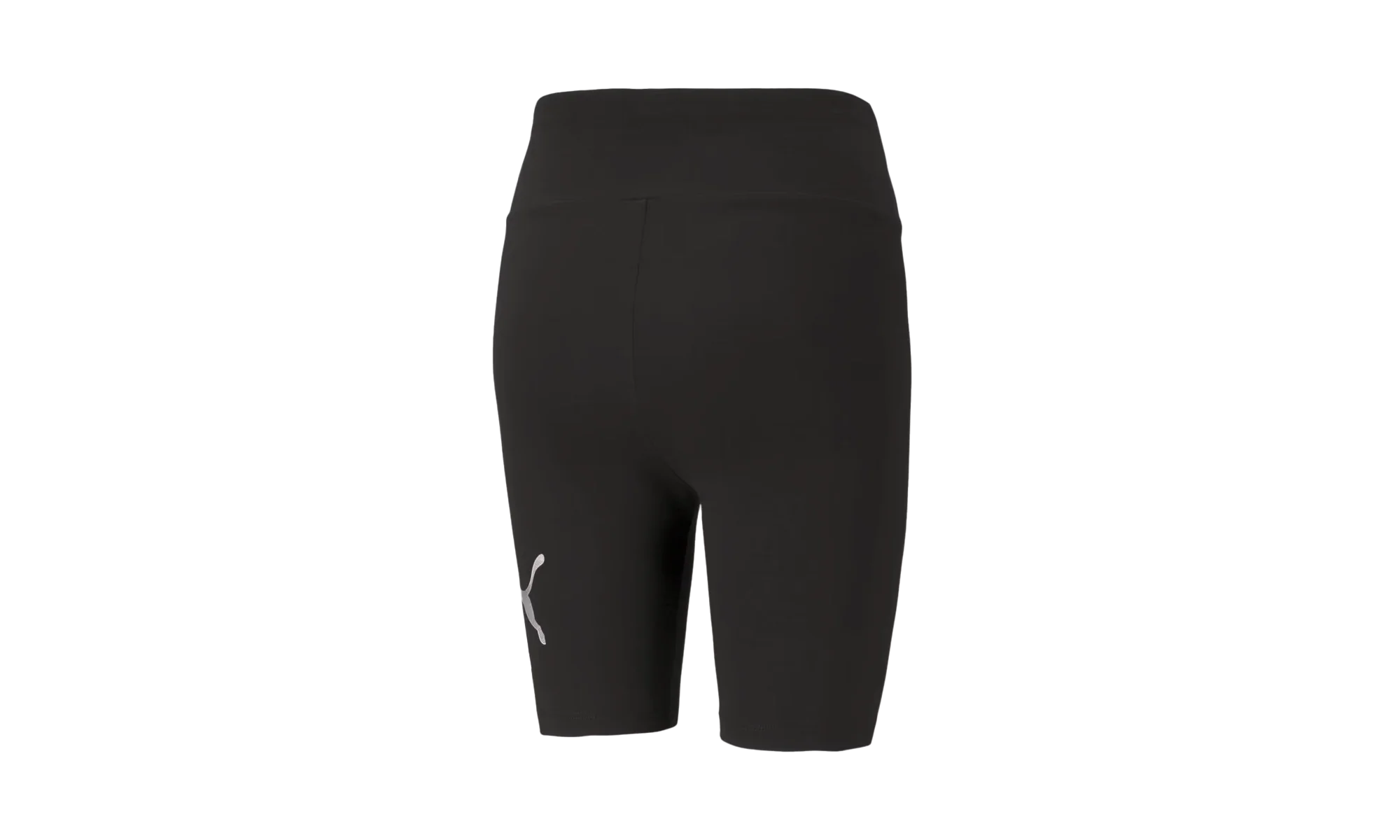 ESS+ Metallic Short Tights WMNS "Puma Black / Silver" 586895 51 - Image 2