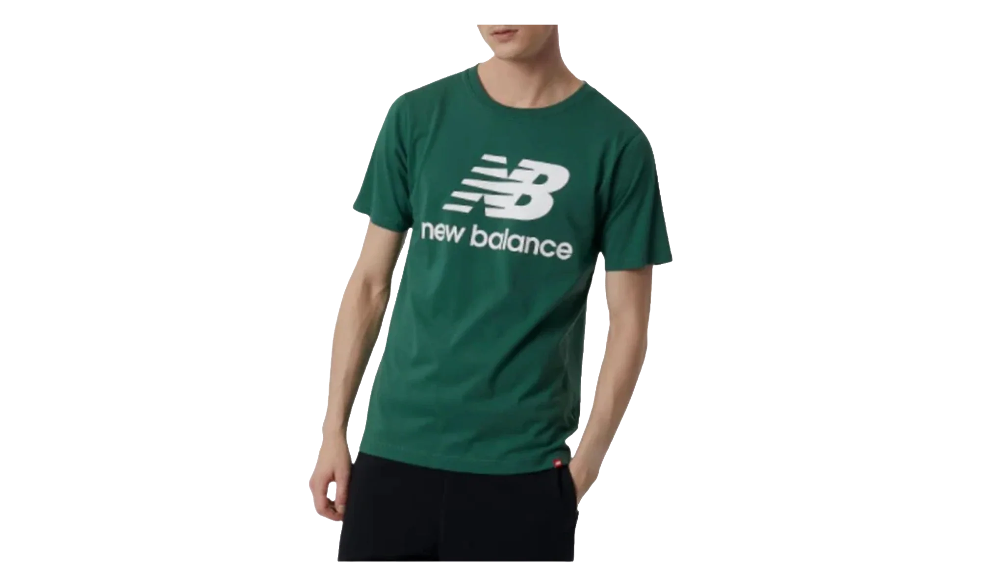 Essential St Logo Tee "Forest Green" MT01575 FOREST GREEN - Image 2