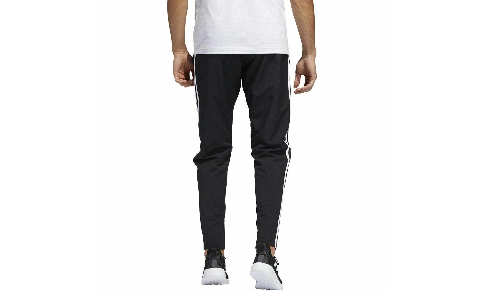Essentials 3-Stripes Pants "Black / White" FI7164 - Image 2