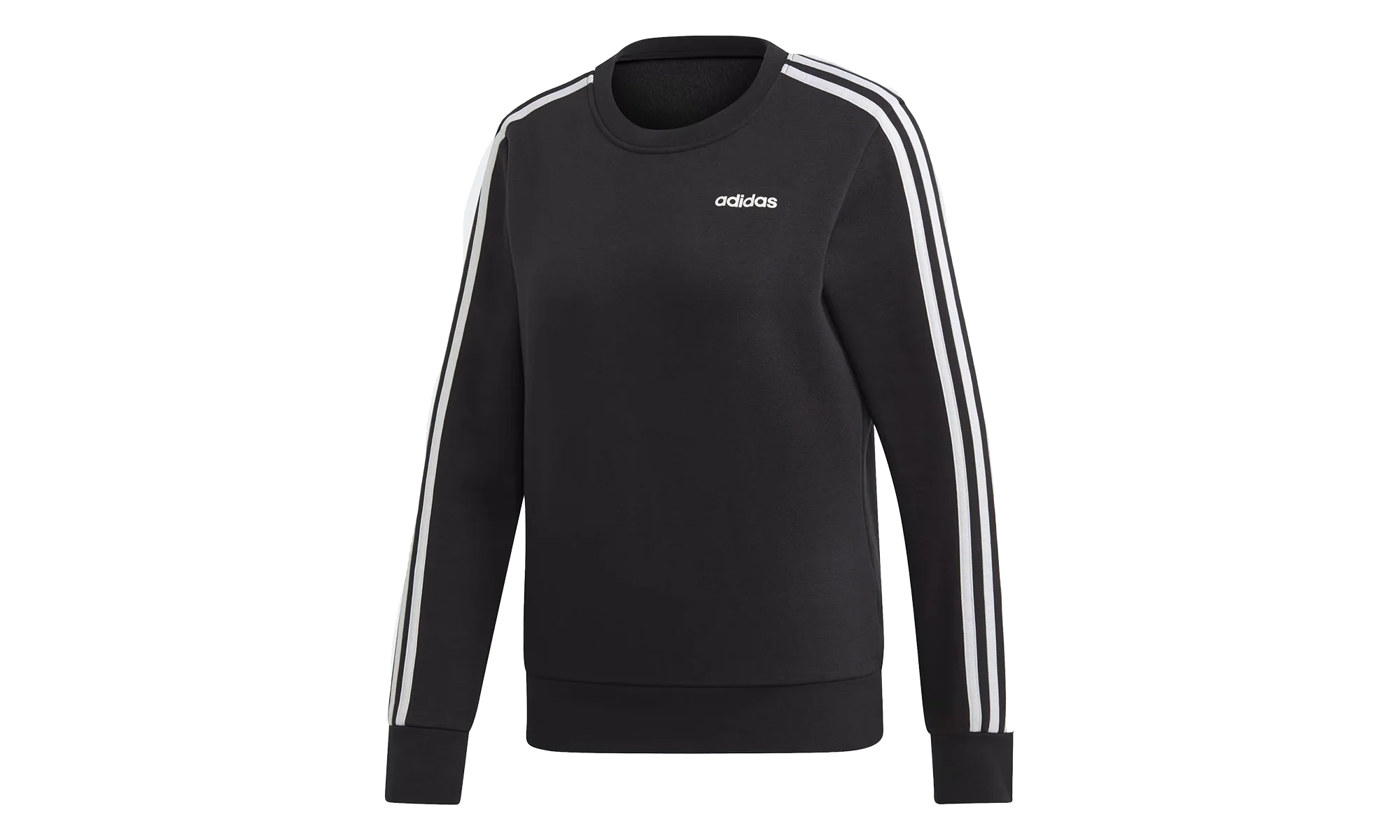 Essentials 3-Stripes Sweatshirt WMNS "Black / White" DT5072