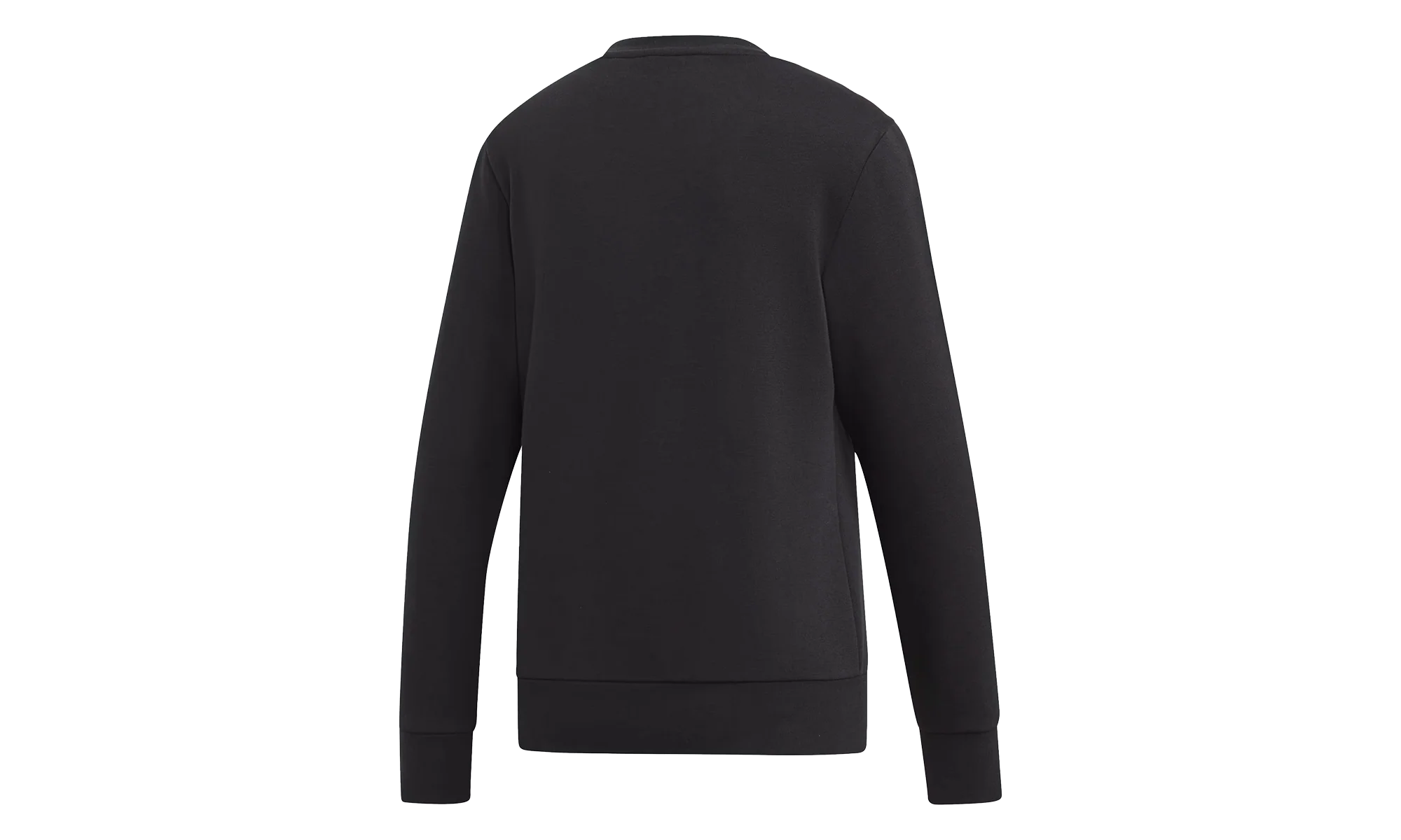 Essentials 3-Stripes Sweatshirt WMNS "Black / White" DT5072 - Image 2