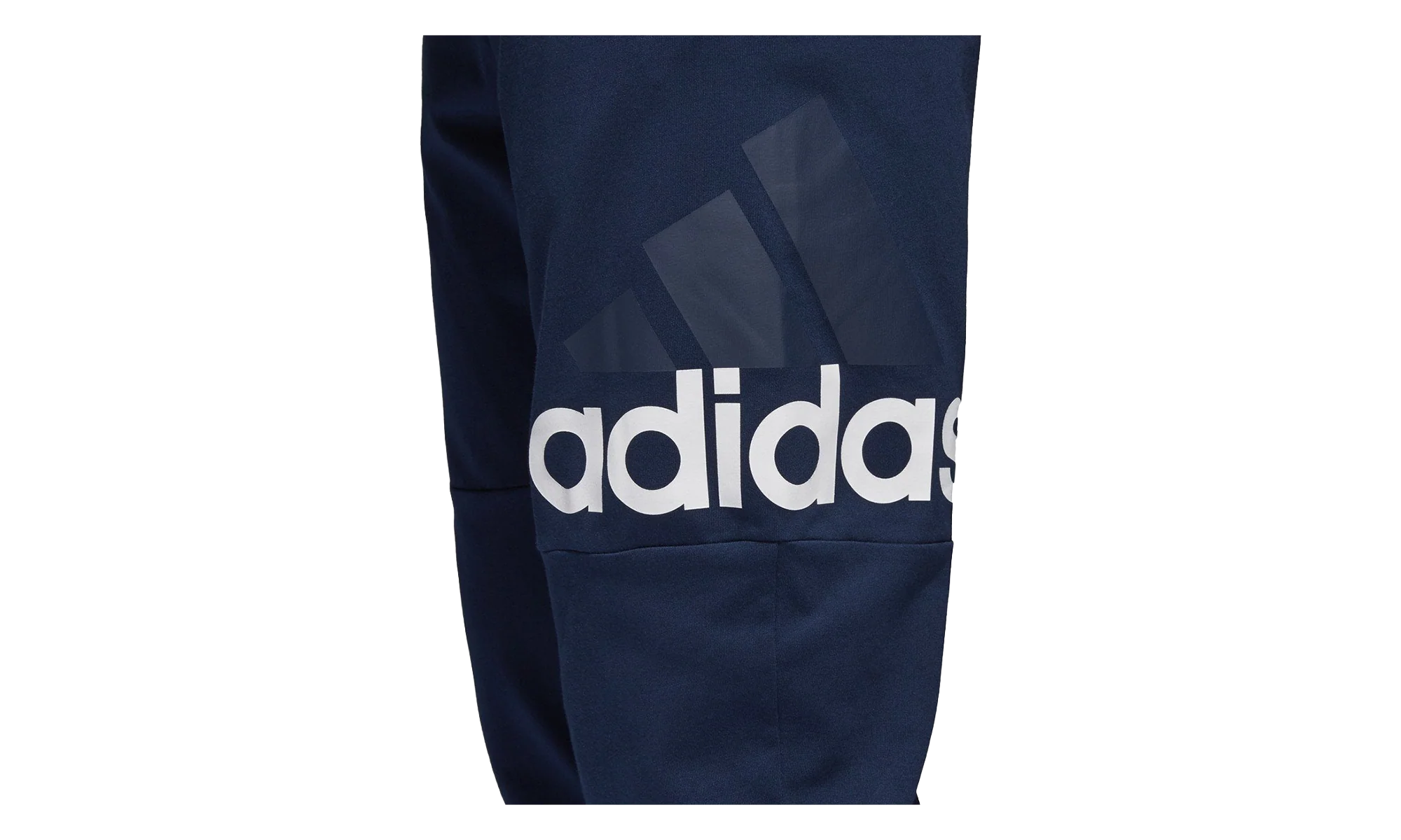 Essentials Linear Logo Sweatpant "Conavy / White" BK7410 - Image 2