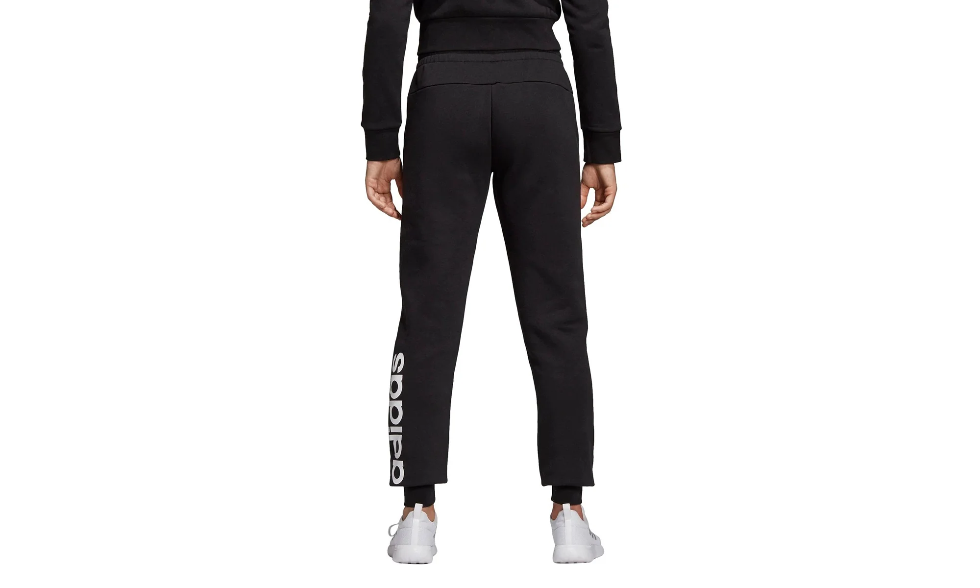 Essentials Linear Pant WMNS "Black / White" DP2399 - Image 2