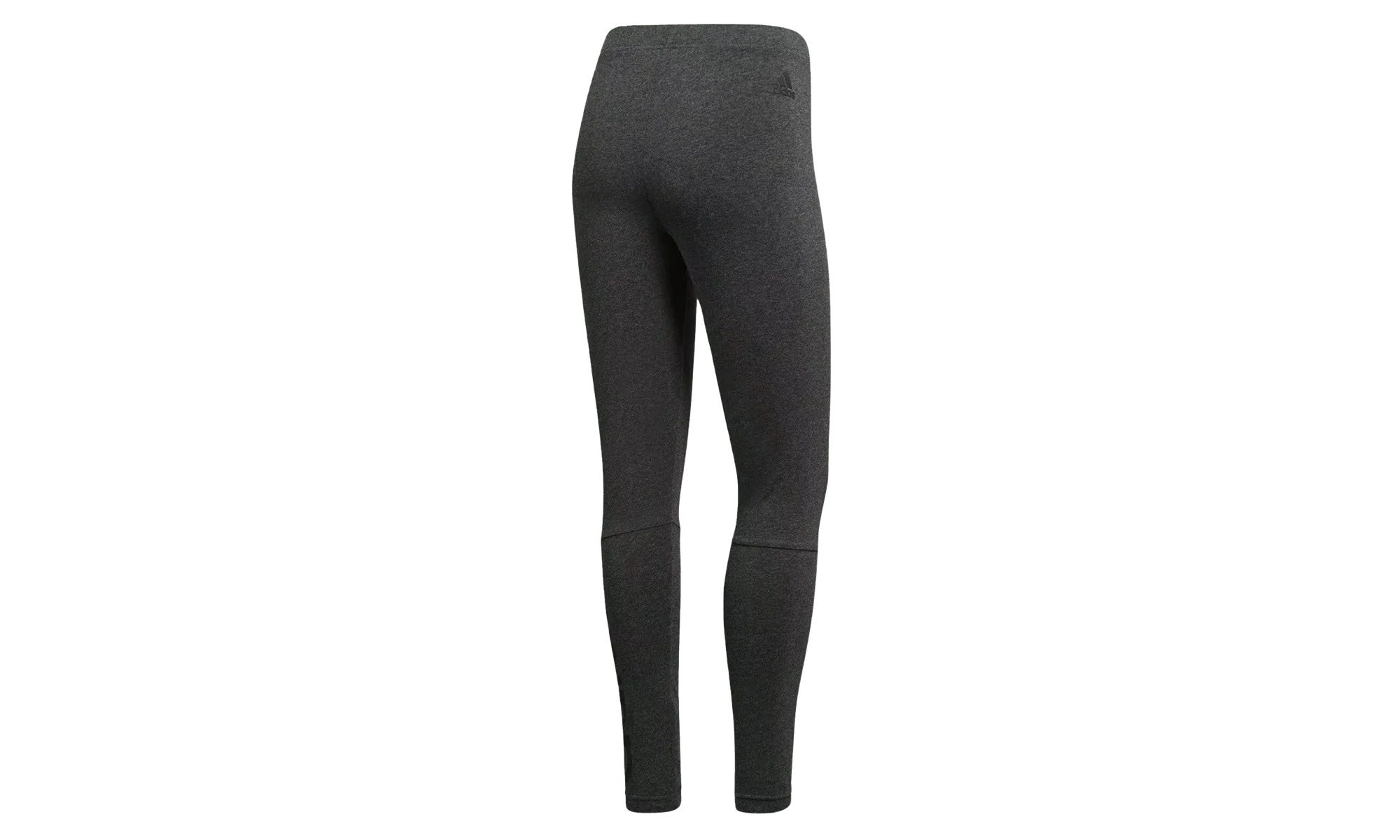 Essentials Linear Tights Legging WMNS "Dark Grey Heather / Black" CF5256 - Image 2