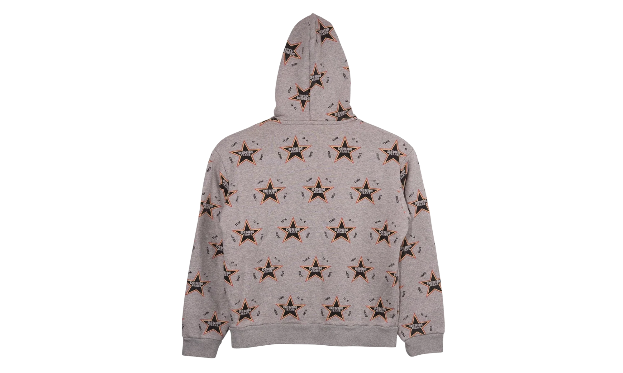 Every Tear Is A Star Logo Hooded Sweatshirt "Grey" DT360 - Image 2