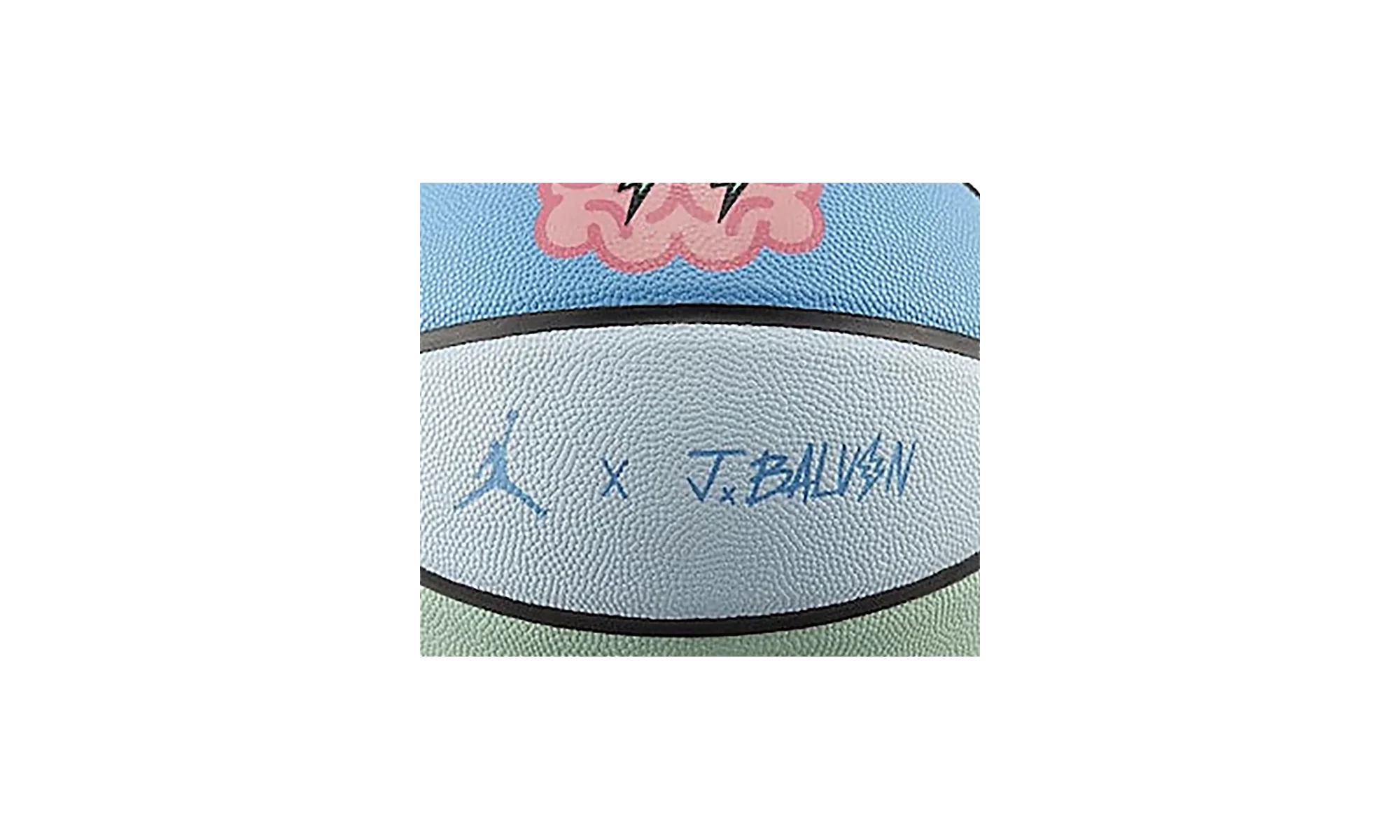 Everyday All Court Basketball "JBalvin - Blue / Green" DV0948 - Image 2