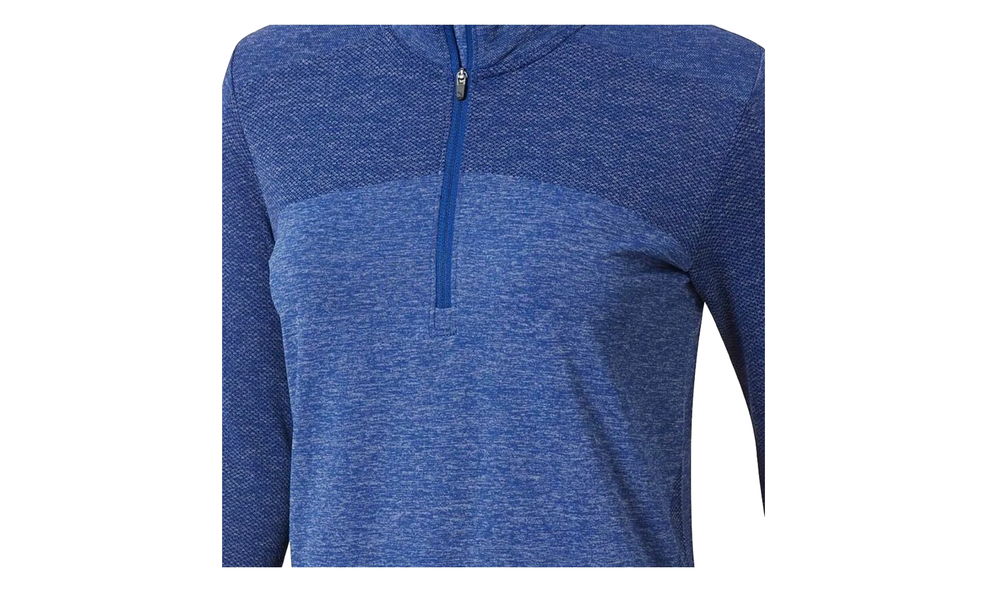 Evoknit Seamless 1/4 Zip Sweater WMNS "Peacoat Heather" 574645 06 - Image 2