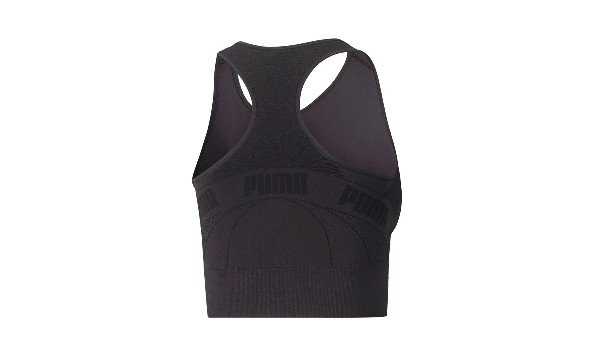 Evostripe Evoknit Crop Top WMNS "Puma Black" 589144 01 - Image 2