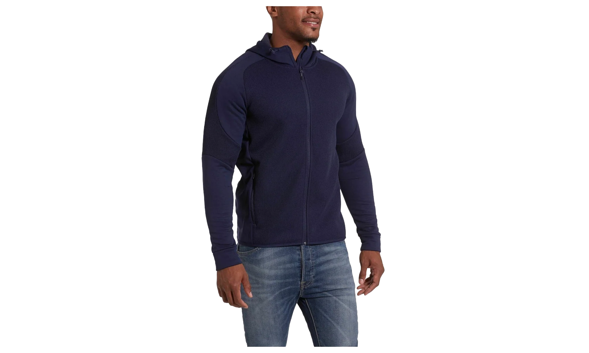 Evostripe Hybrid Hooded Jacket "Peacoat" 855631 06 - Image 2