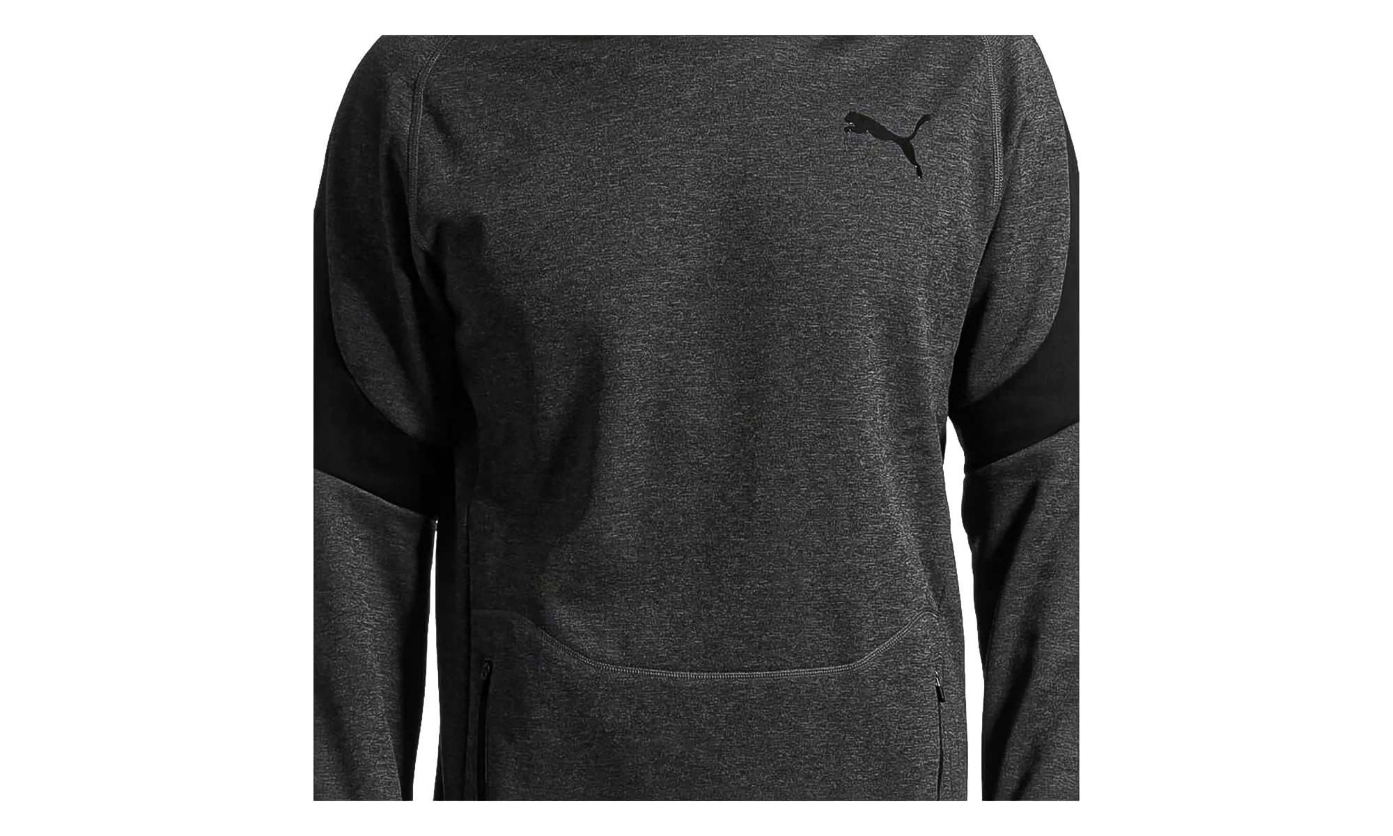 Evostripe Warm Hoodie "Dark Gray Heather" 851730 07 - Image 2