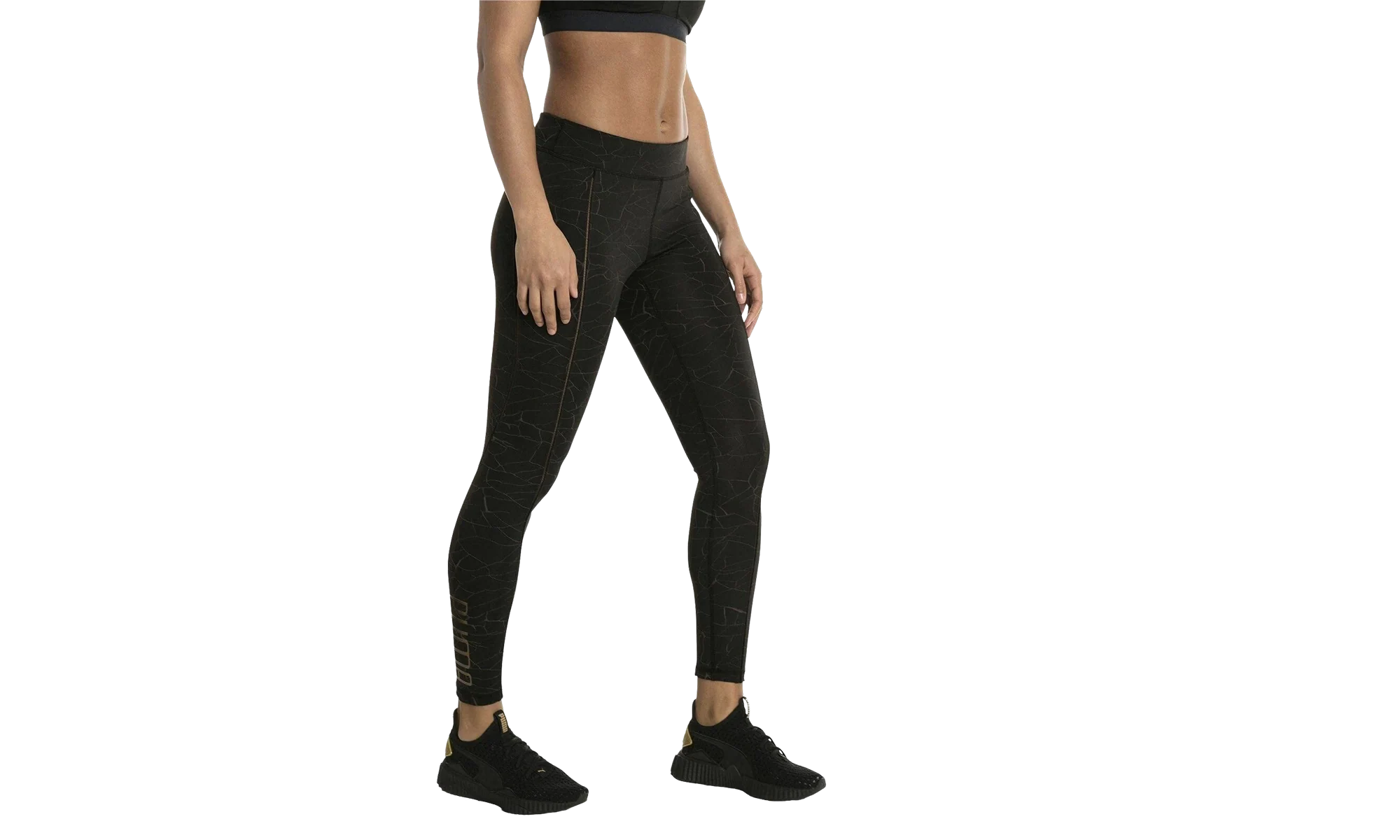 Explosive Avow Night Tight WMNS "Puma Black / Bronze Medal / Reflective" 517151 01