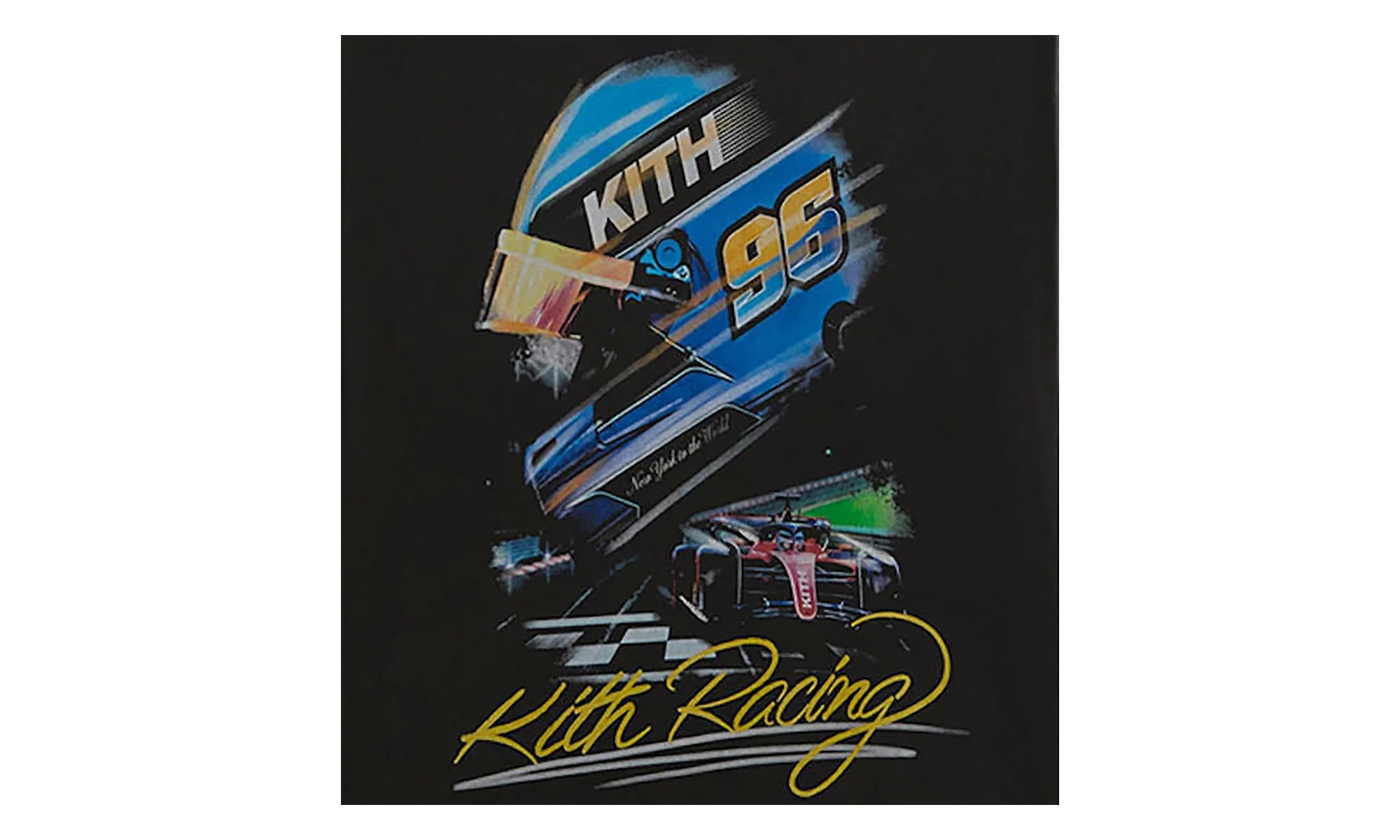 F1 Vintage Tee "Black" KITH69 - Image 2