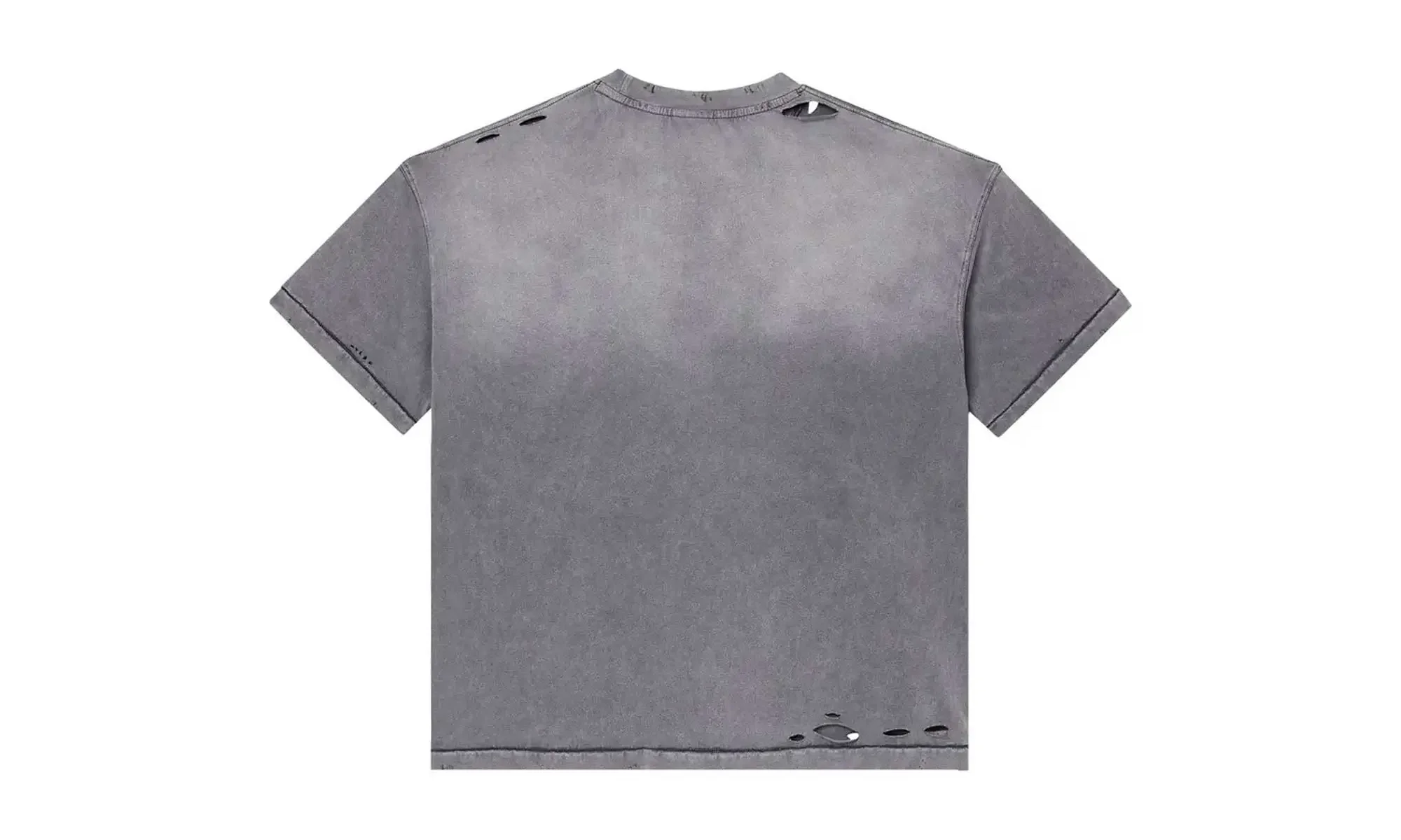 Faith Thrashed T-Shirt "Grey" 10068505 - Image 2