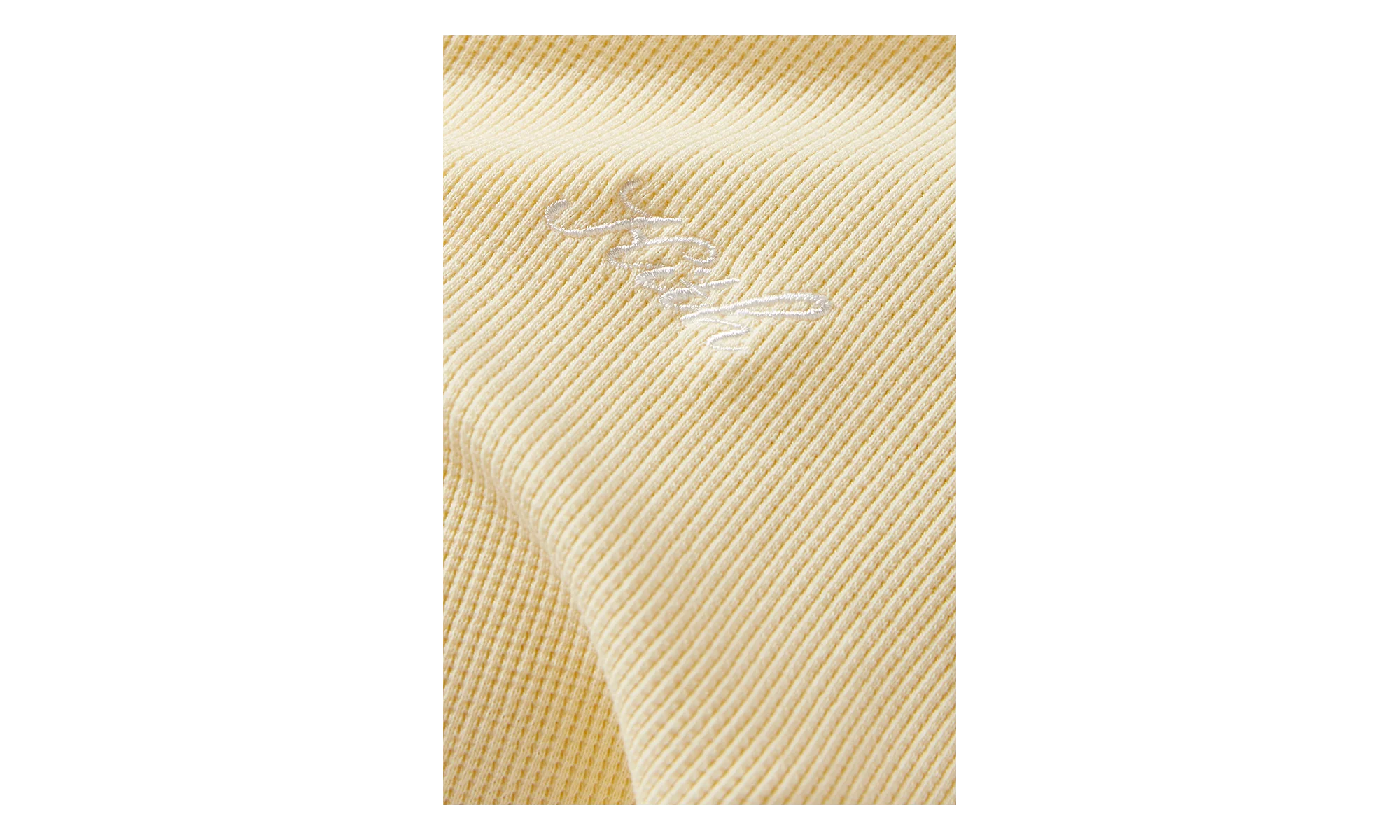 Fallon Waffle Hoodie WMNS "Beige" KITH117 - Image 2