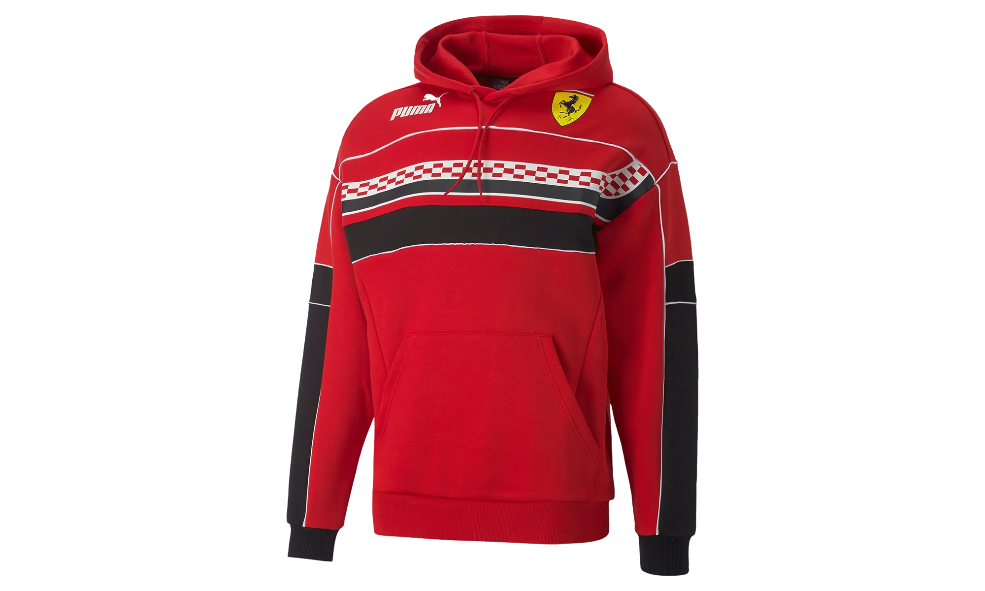 FERRARI RACE SDS HOODIE SWEAT "Rosso Corsa" 535817 02