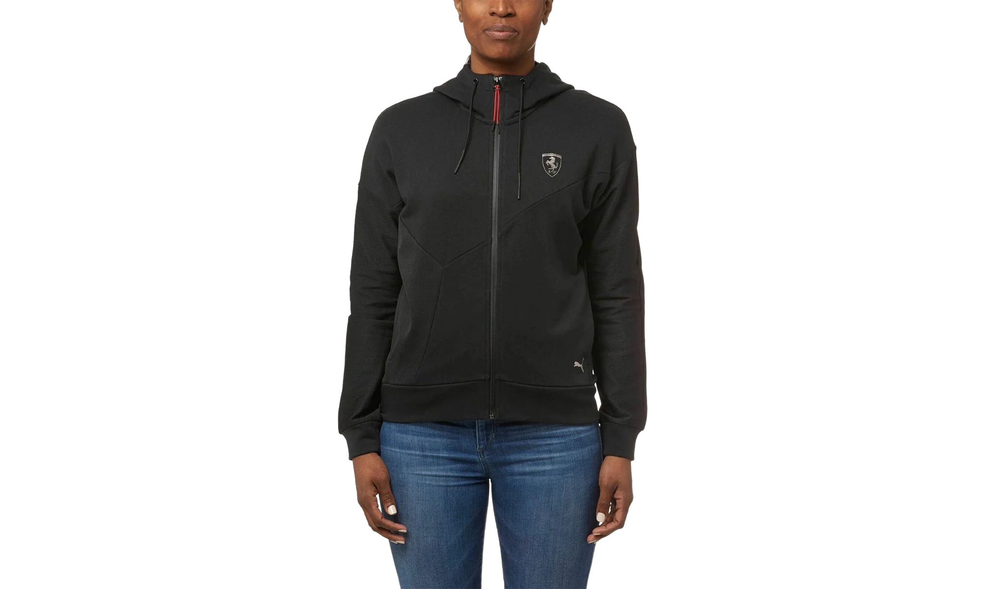 Ferrari Sweat Jacket WMNS "Black" 572818 01