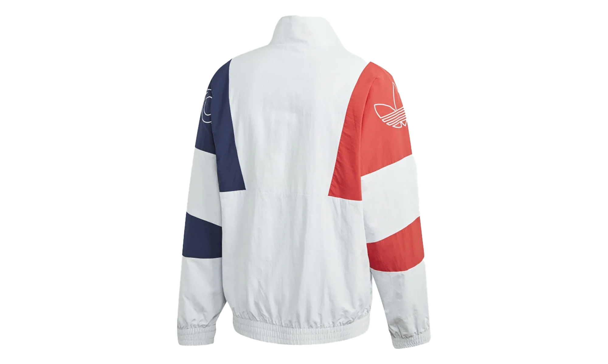 Festive Track Jacket "Clear Grey / Collegiate Navy / Lush Red" GJ7773 - Image 2
