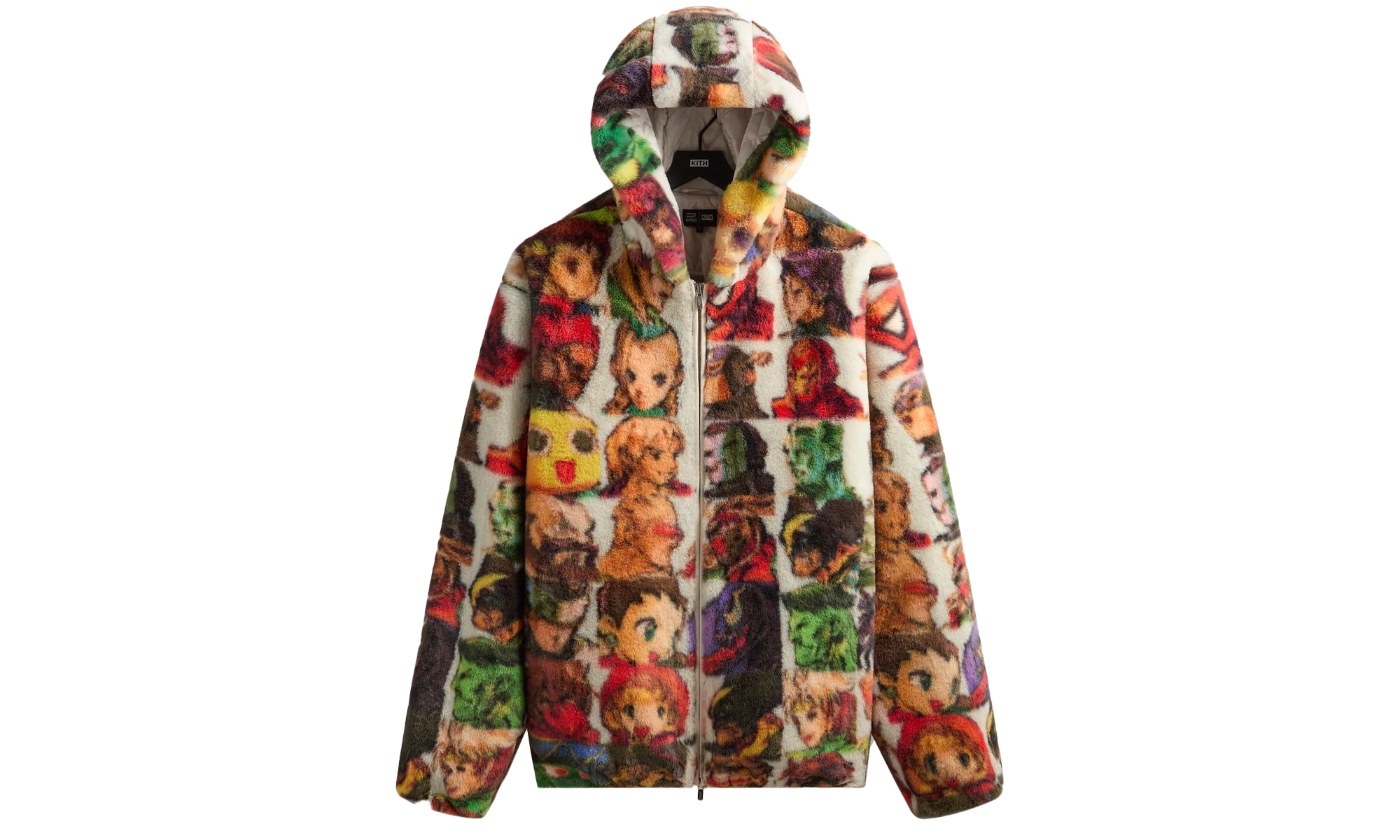 Fighter Vintage Faux Fur Jaysen Hoodie "Marvel vs. Capcom - Sandrift" KHM011228 104
