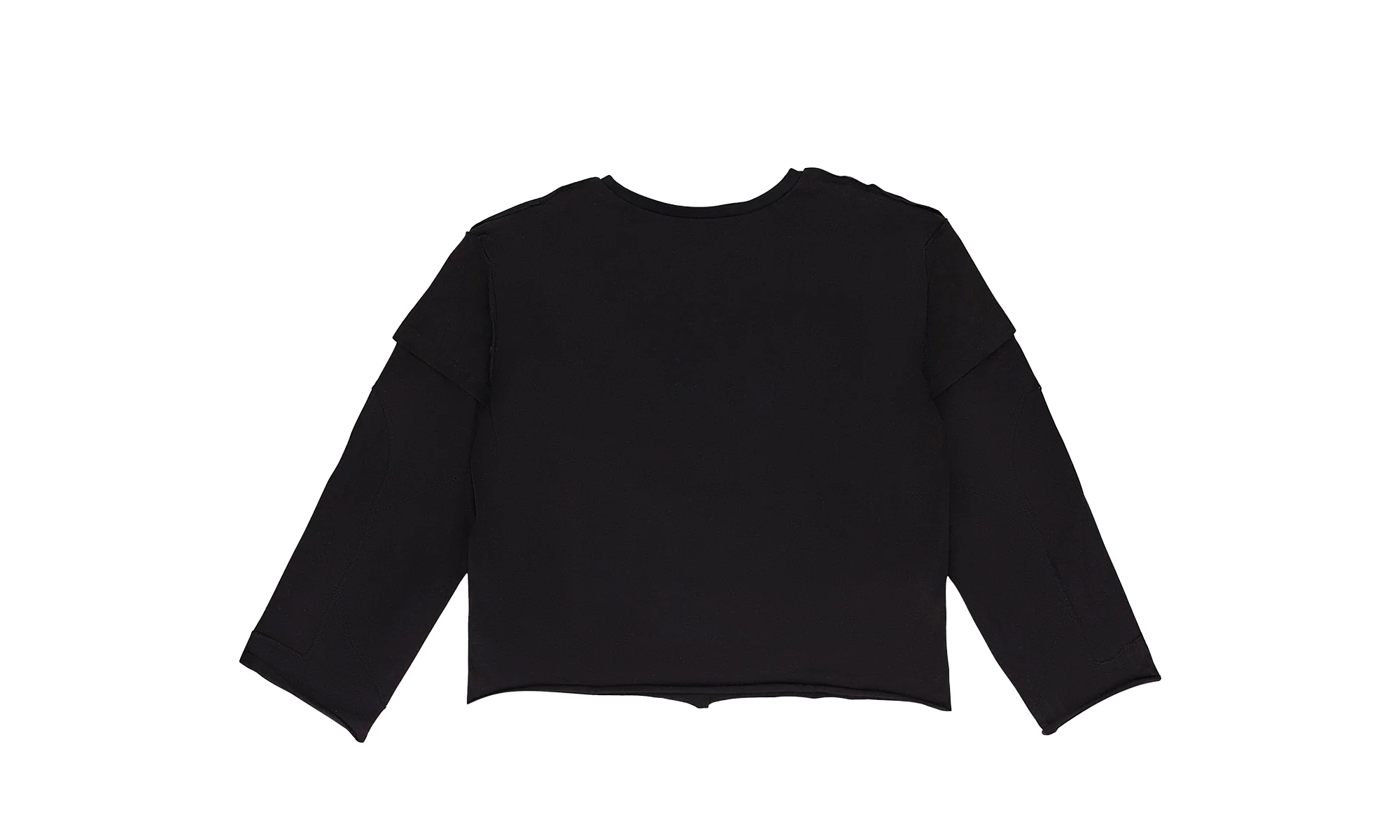 Flame Long Sleeve T-Shirt "Black" 1110190002SS24 - Image 2