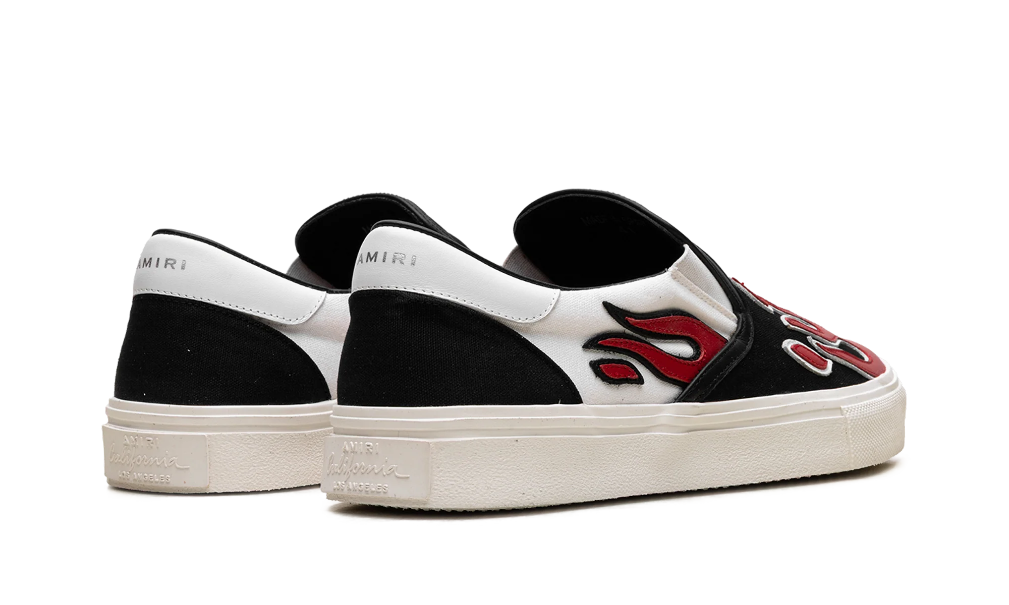 Flame Slip On "Black / Red" S0F23149CL BWR - Image 3