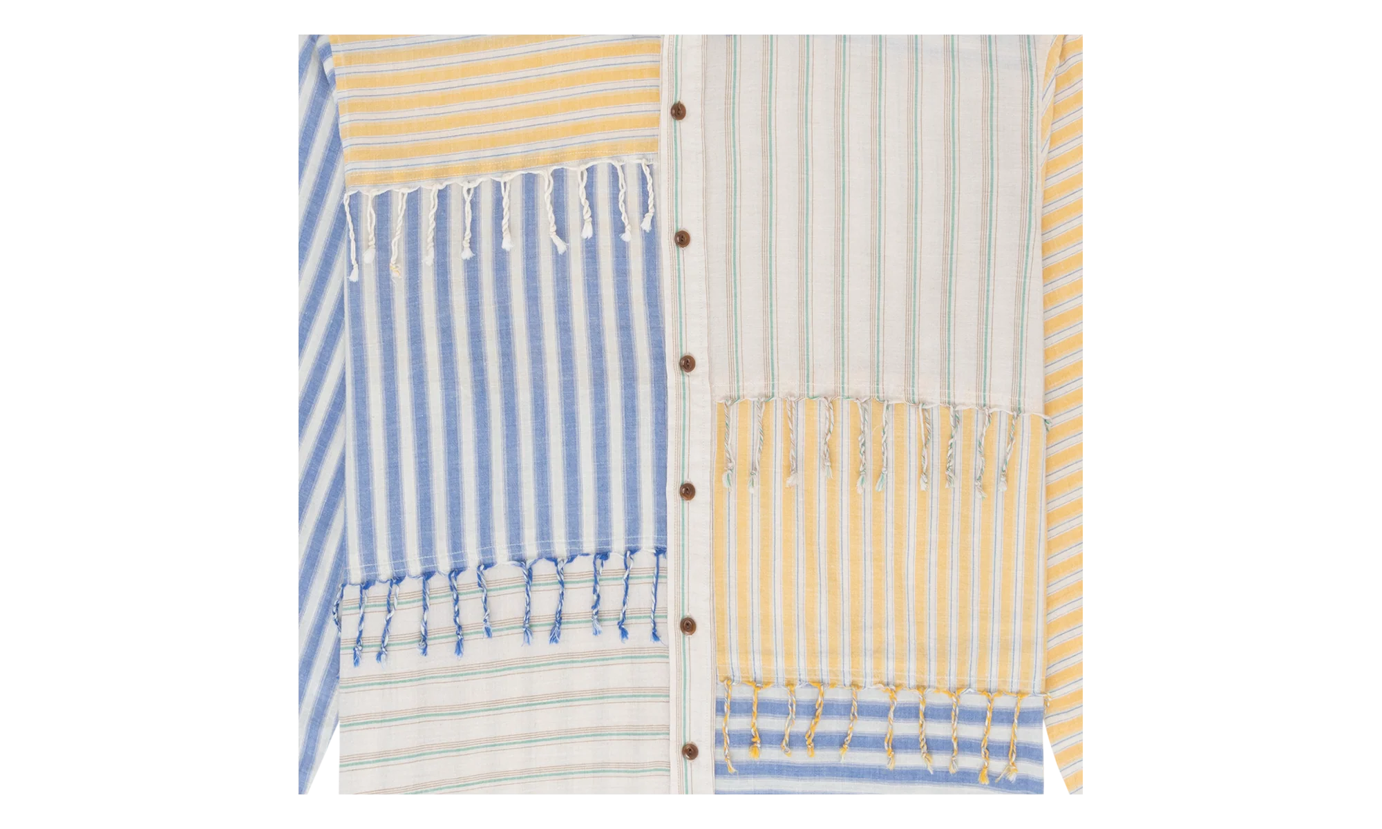 Flannel Stripe Shirt "Multi" DT404 - Image 2