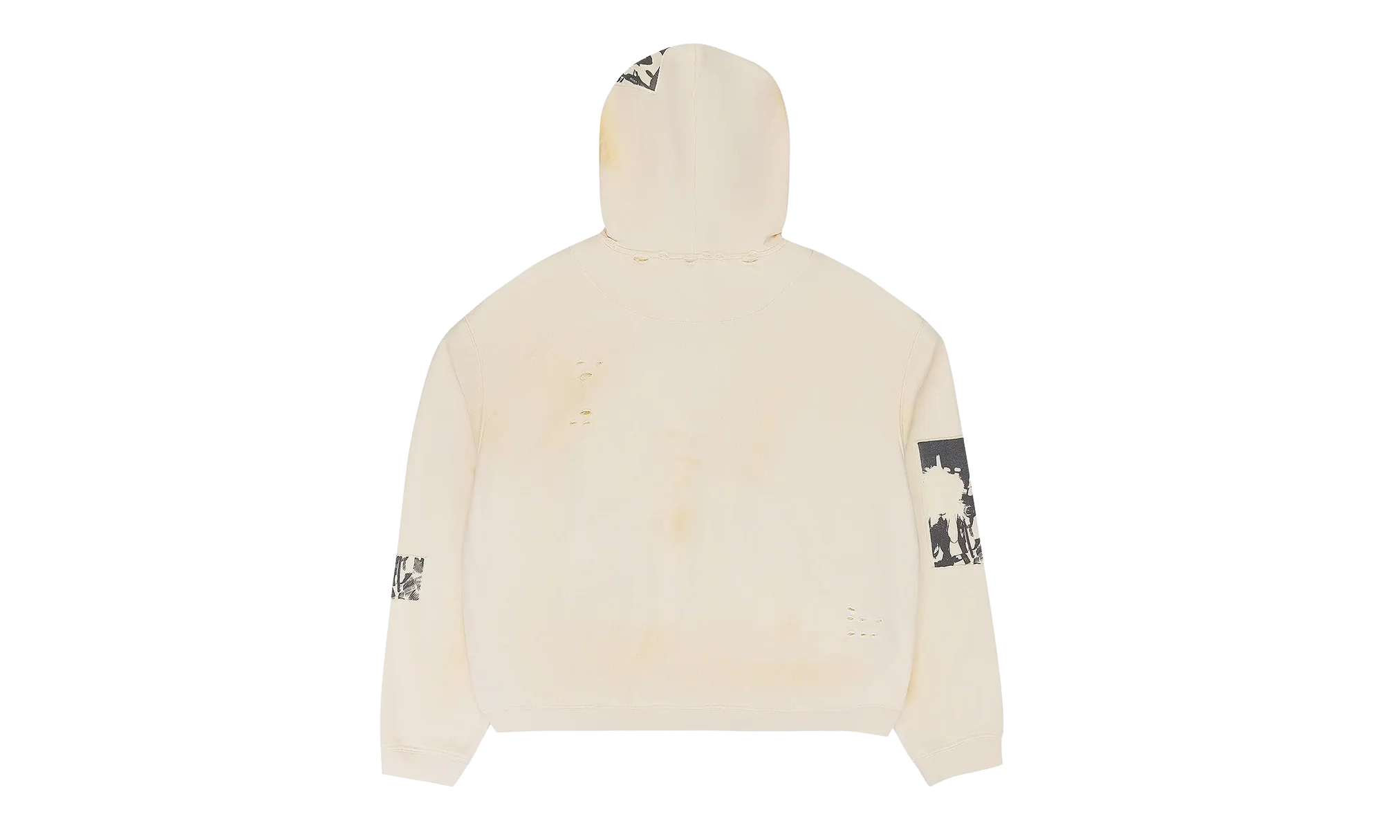 Flashlight Zip Up Hoodie "Cream" BC25SSHA07 WHIT - Image 2