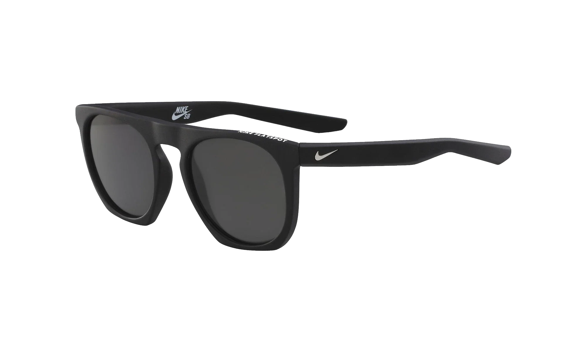Flatspot Polarized Sunglasses "Matte Black / Silver / Grey Polarized" EV1039 001 - Image 2