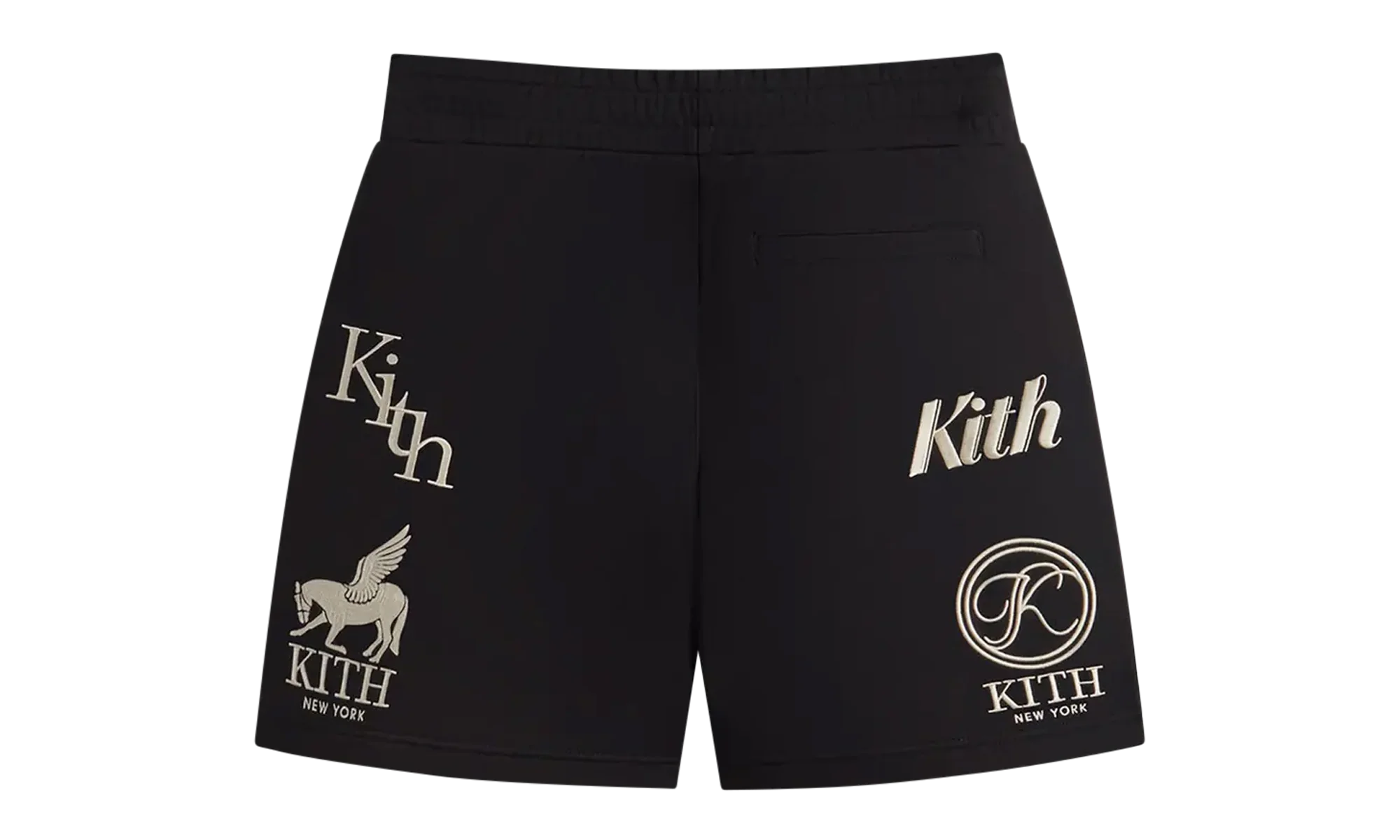 Fleece Curtis Short "Black" KHM060550 001 - Image 2