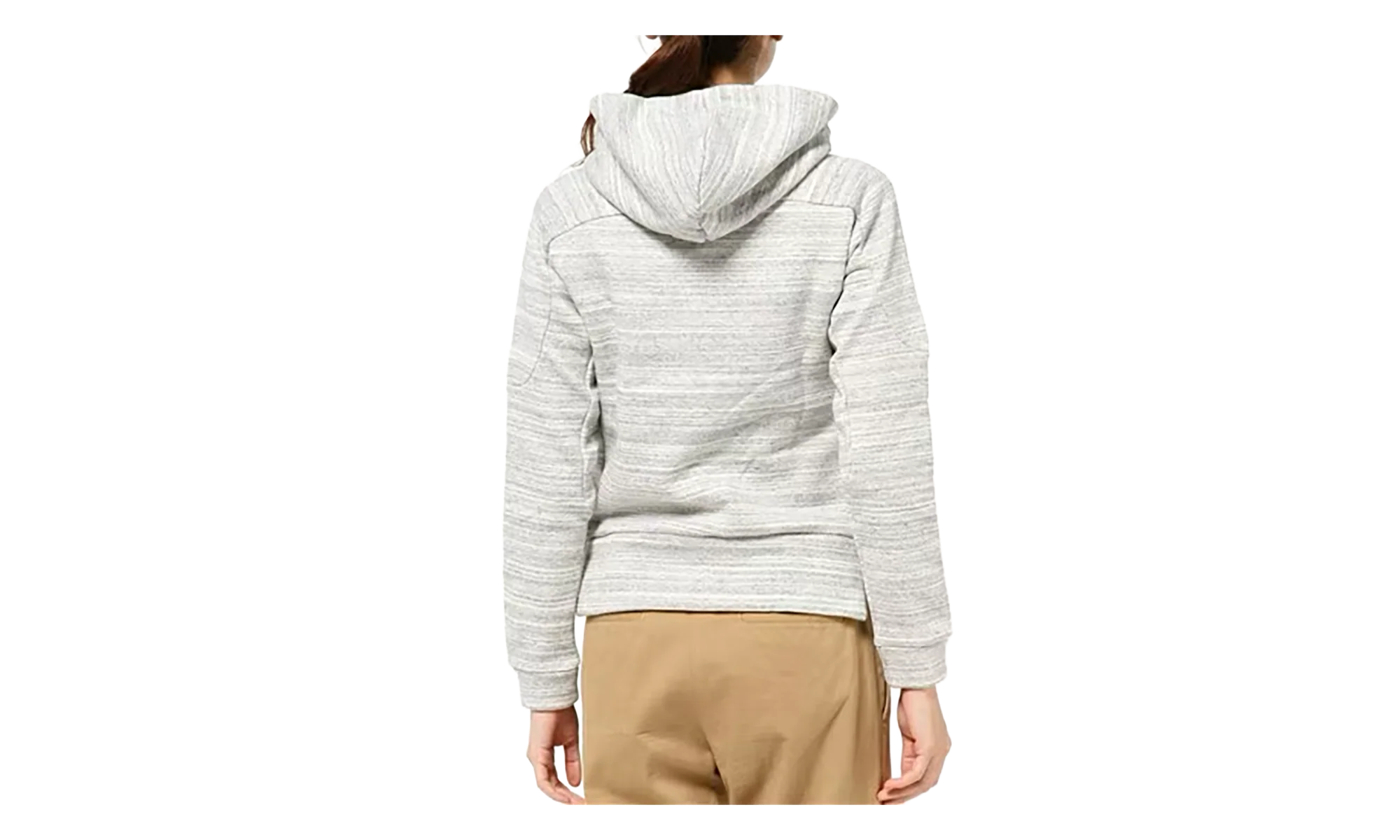 Fleece Pullover Hoodie WMNS "Cream White" AY0293 - Image 2