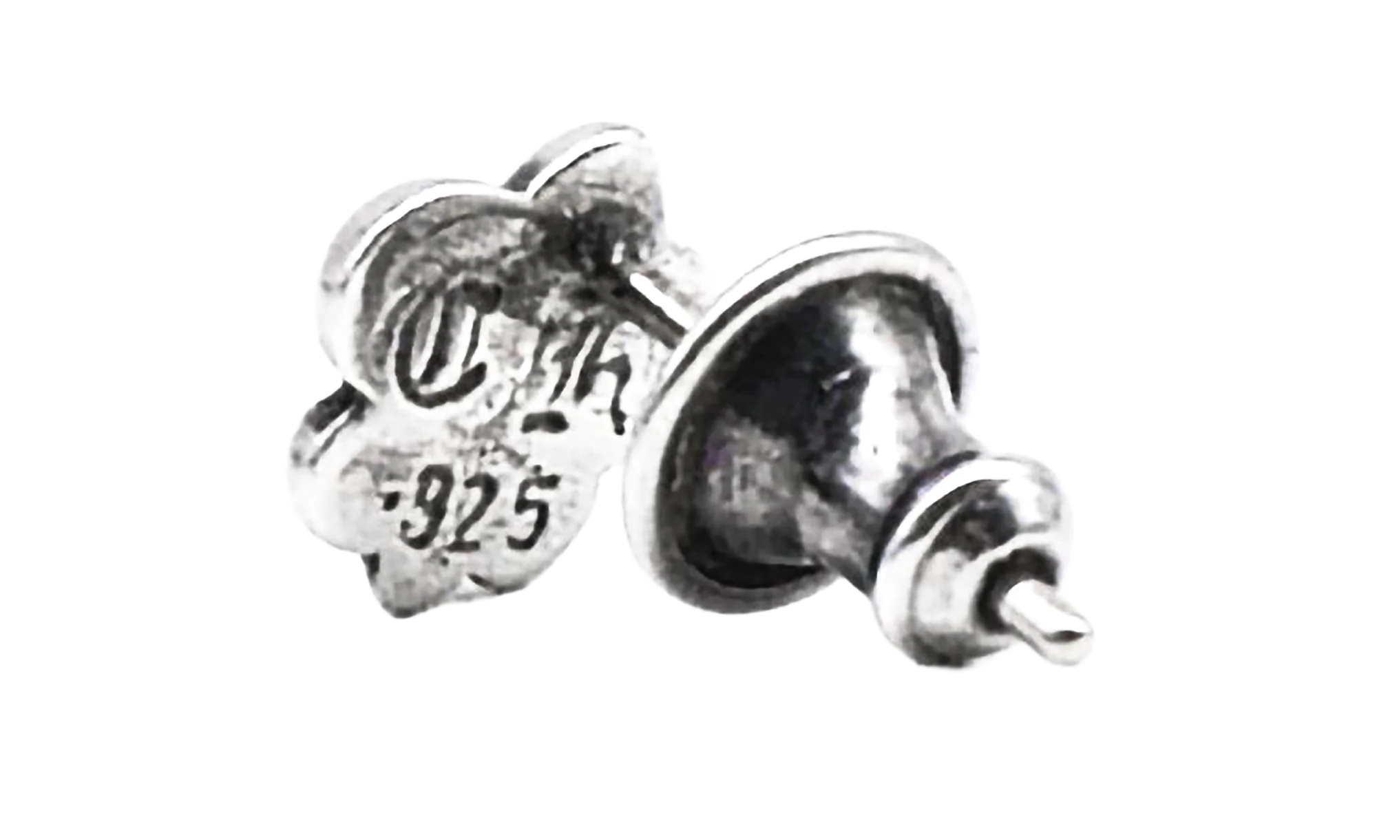 Fleur Earring Stud "Silver" CHRM0806 - Image 2